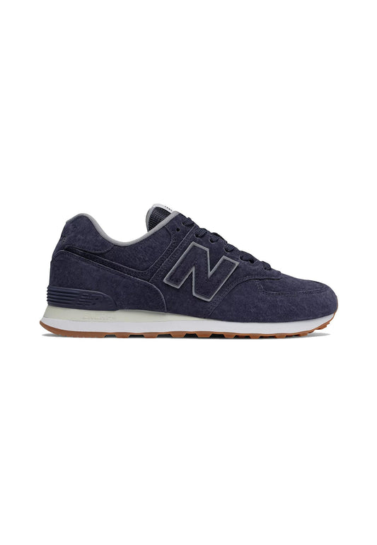 Scarpe sportive sneakers pelle blu 574 New Balance A25 NBML574EPA PIGMENT BLUEPIGMENT BLUE NEW BALANCE 