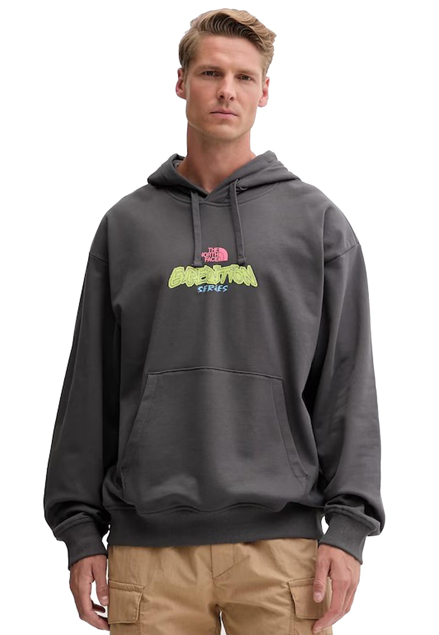 Felpa con cappuccio grigio Expedition Celebration The North Face A25 NF0A8E3FRHI1 NFRHINFRHI THE NORTH FACE 