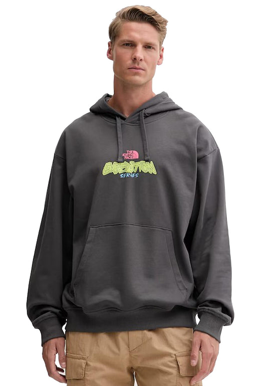 Felpa con cappuccio grigio Expedition Celebration The North Face A25 NF0A8E3FRHI1 NFRHINFRHI THE NORTH FACE 