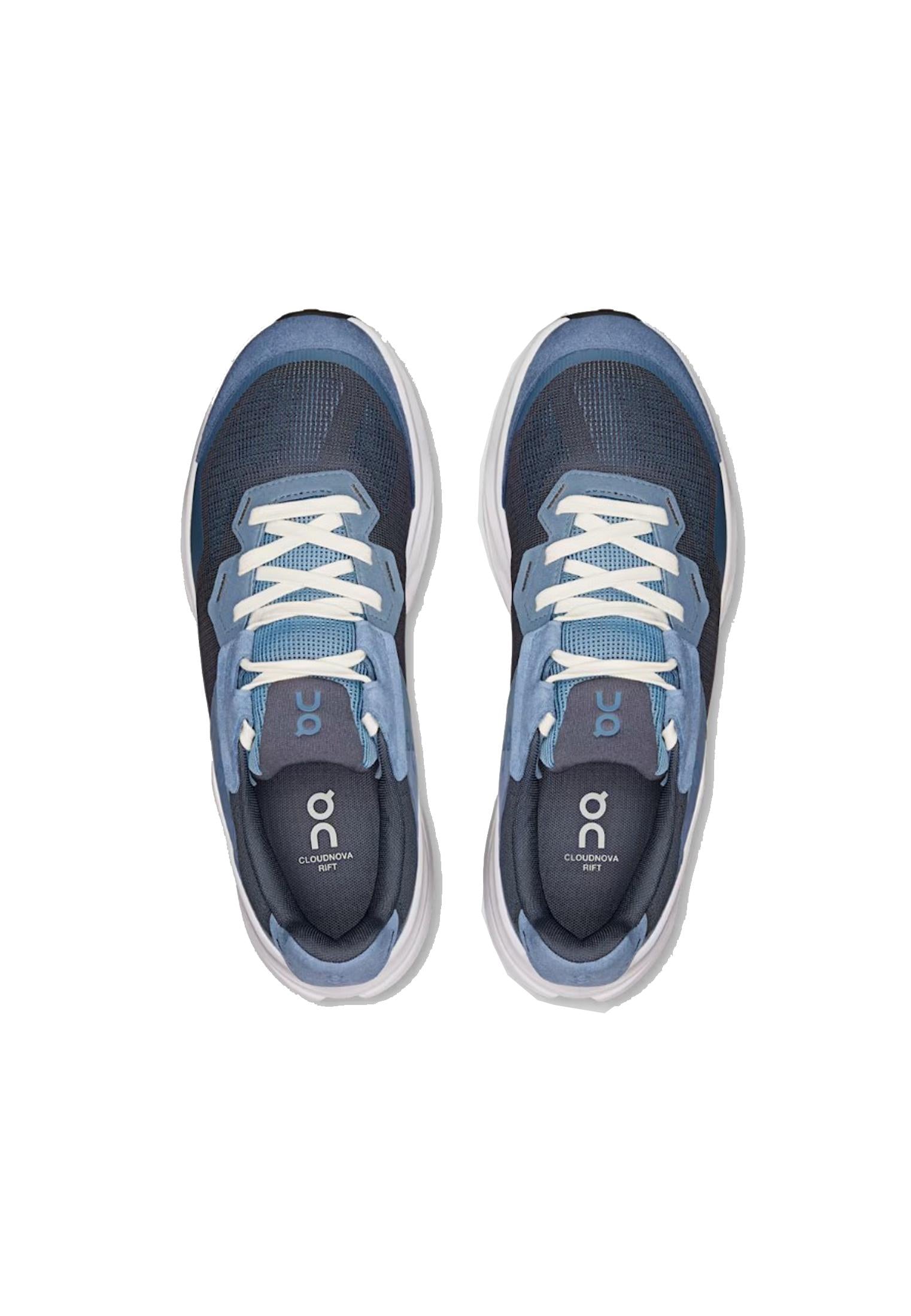 Scarpe da ginnastica sneakers blu Cloudnova Rift ON P26 3MF30154149 Steel Navy ON 
