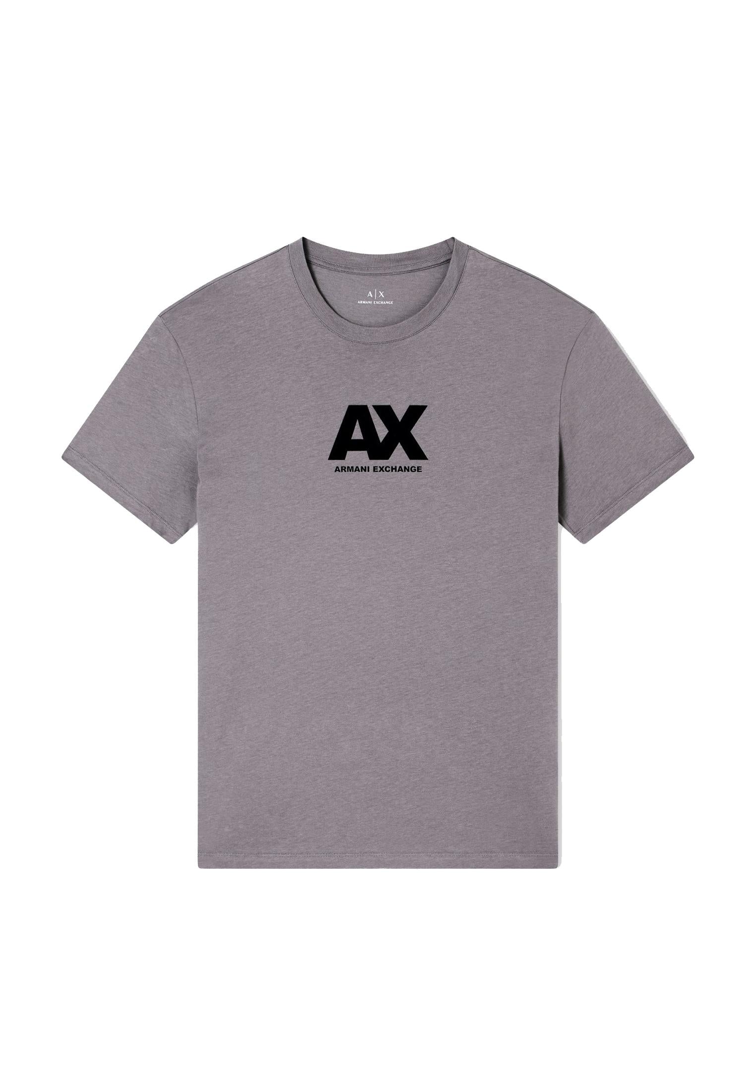 T-shirt girocollo grigio regular fit Armani Exchange A25 XM001403 AF16432 U8092U8092 ARMANI EXCHANGE 