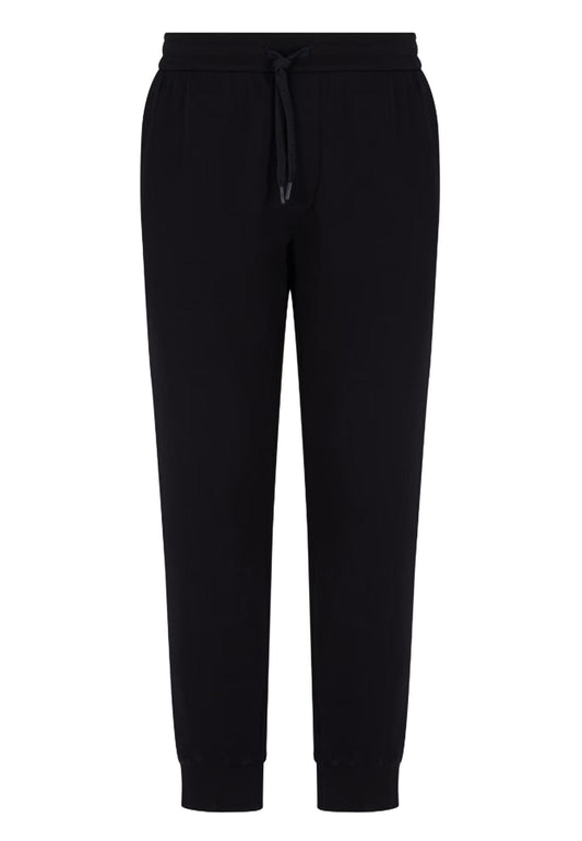 Pantaloni sportivi neri misto cotone Armani Exchange P25