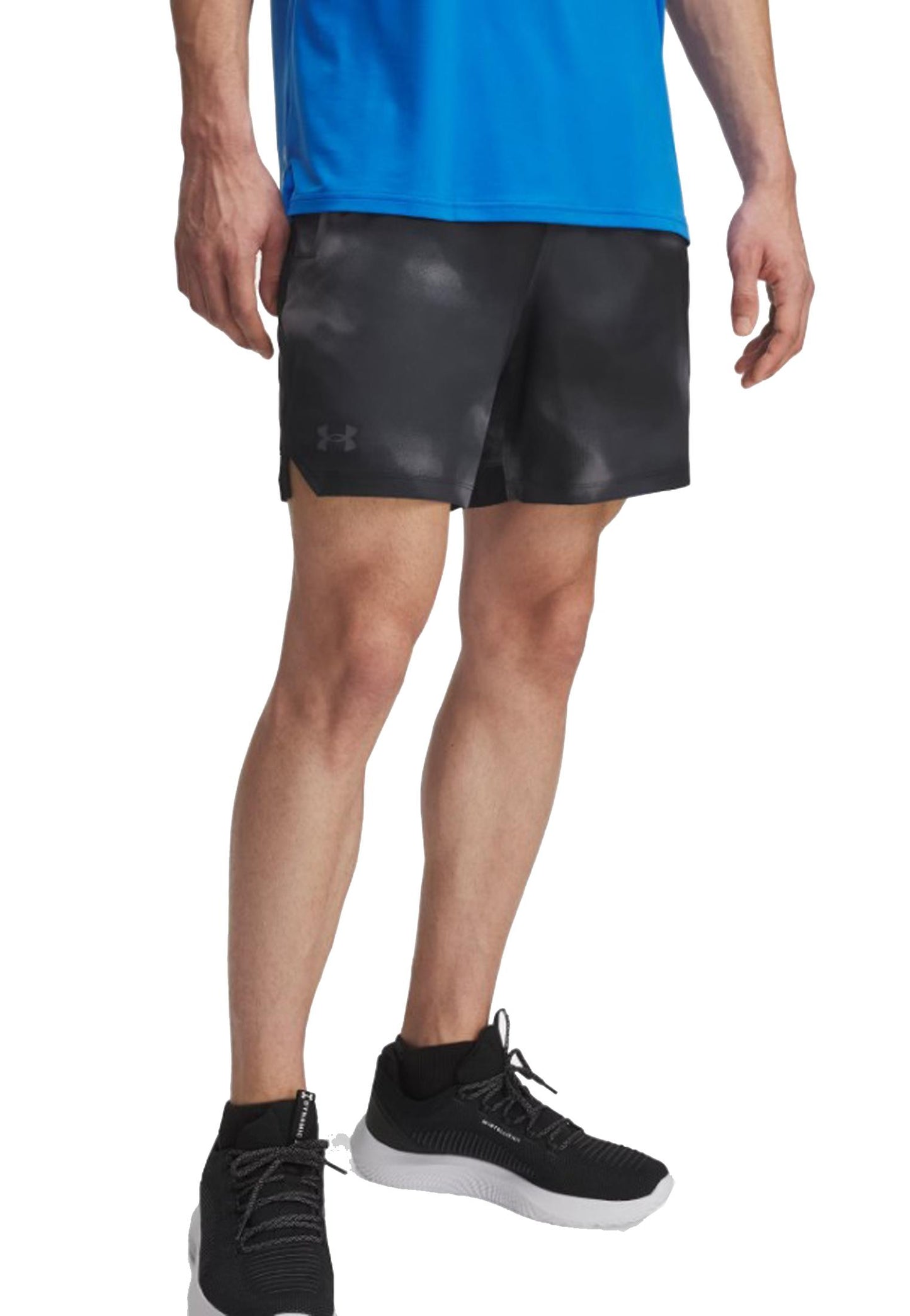 Pantaloncini corti shorts allenamento sportivi neri grigi Vanish Woven Under Armour A25 77-1376784 00070007 UNDER ARMOUR 