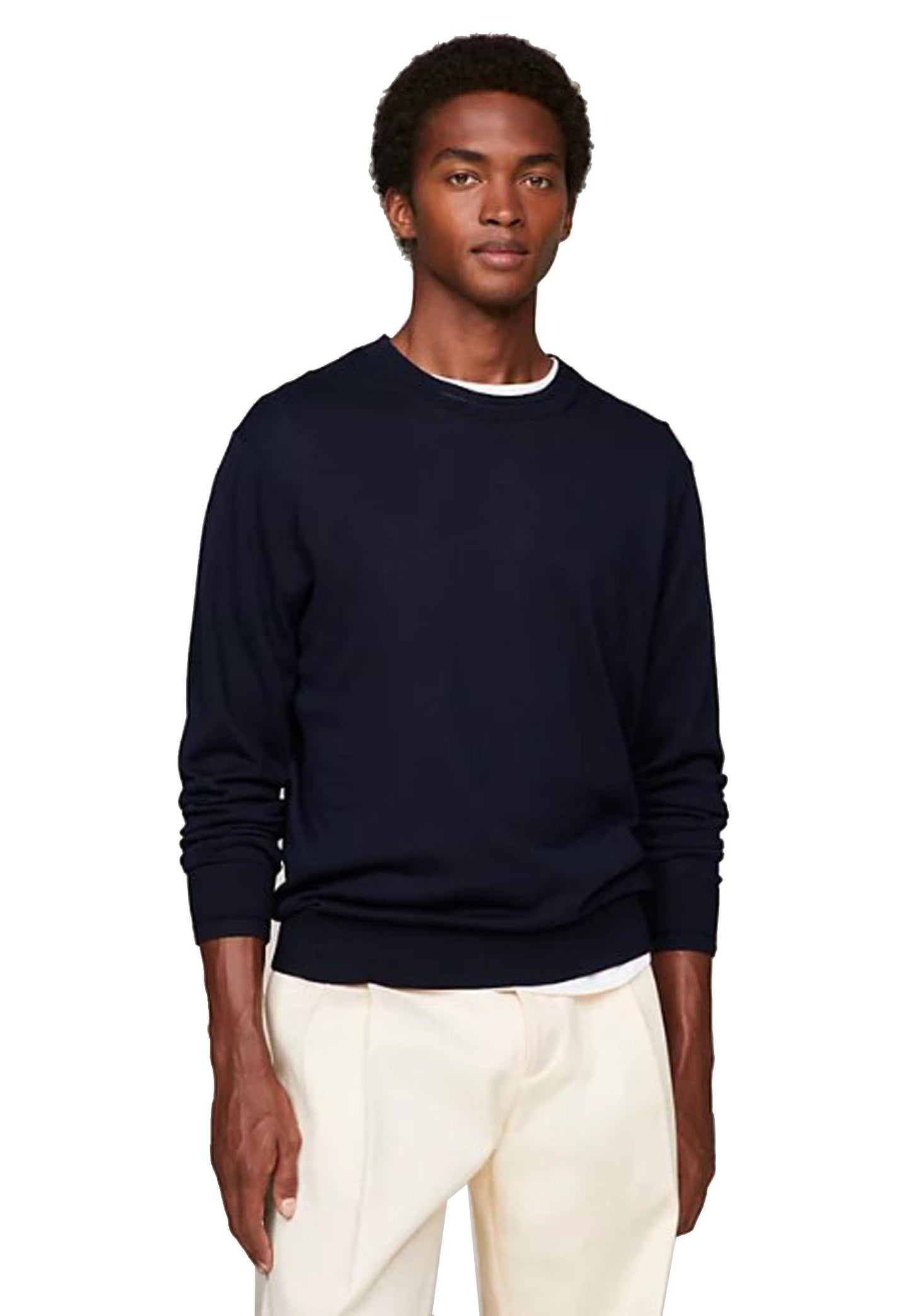 Maglia pullover blu Smart Casual Tommy Hilfiger P24