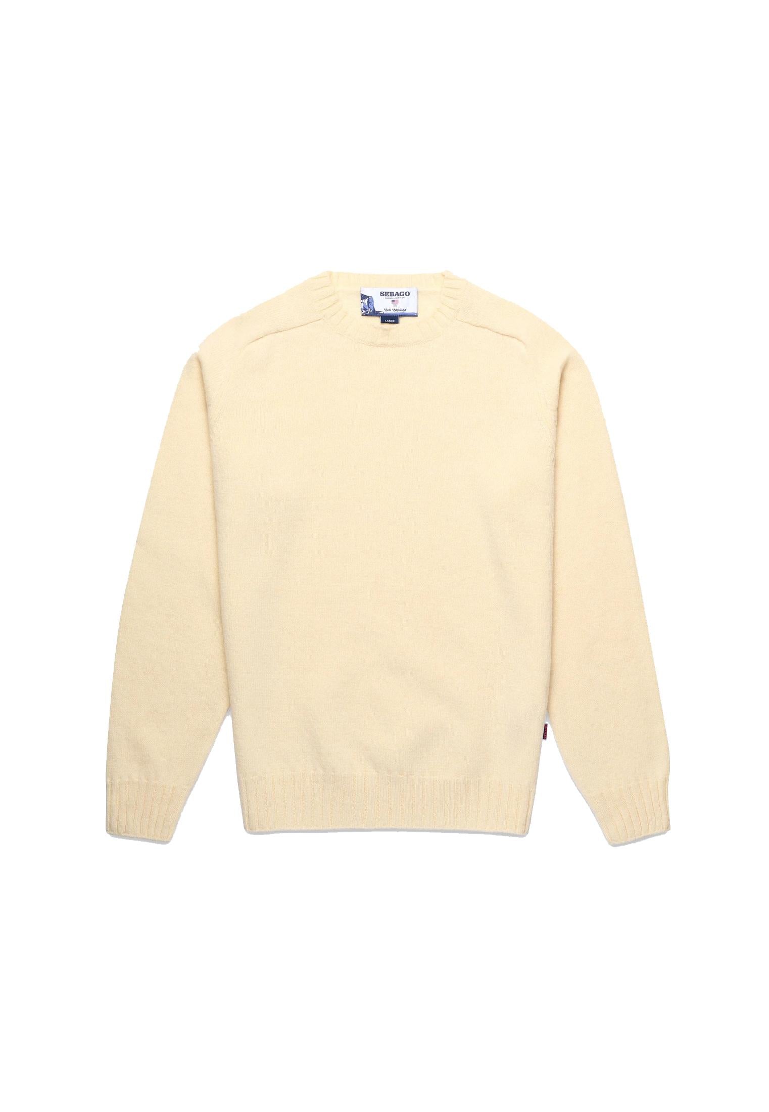 Maglione girocollo beige lana Gilead Sebago A25 74113NW 602602 SEBAGO 