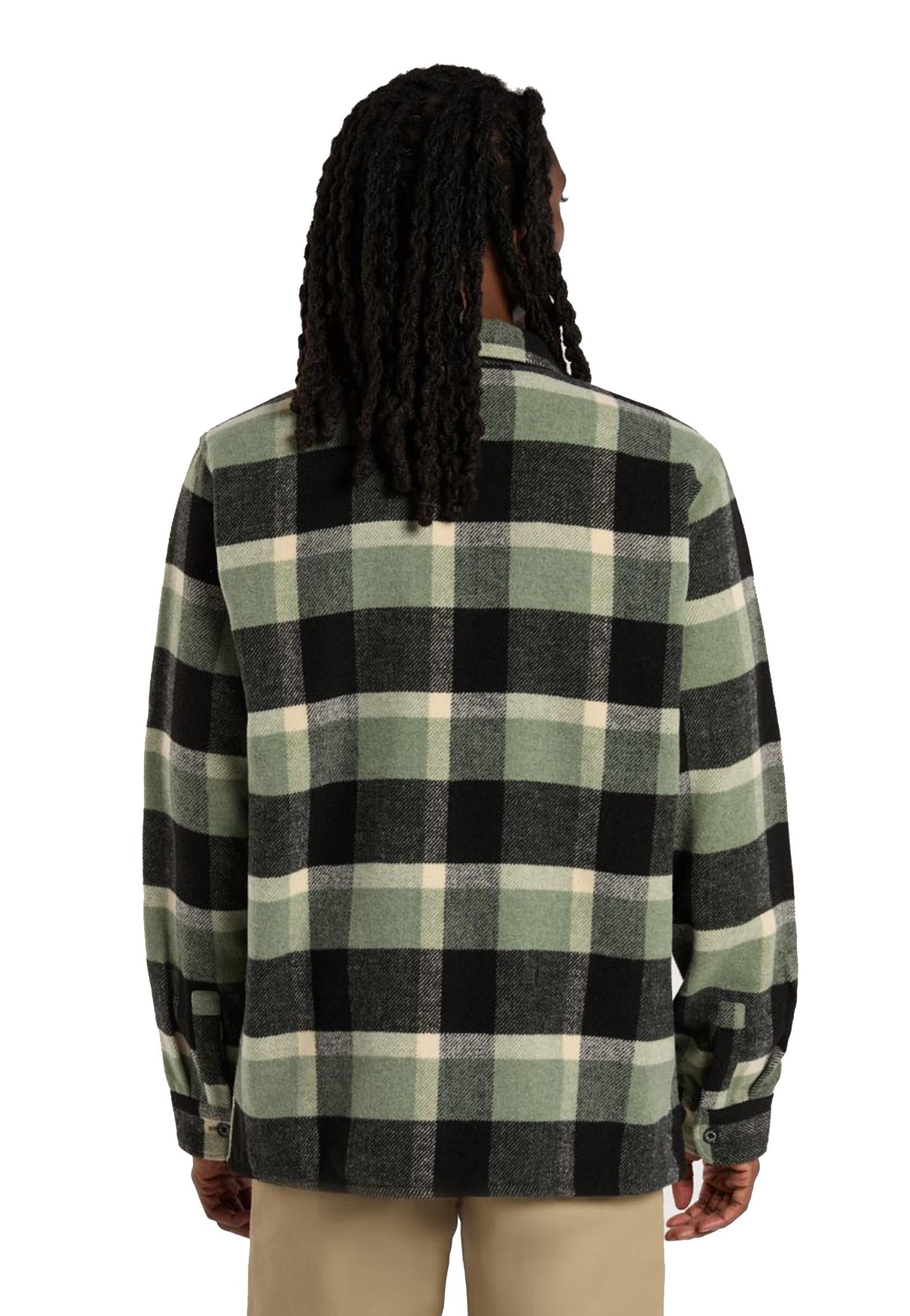 Camicia a quadri verde misto lana Coaling Dickies A25 DK0A4XZZL191 DKL19DKL19 DICKIES 