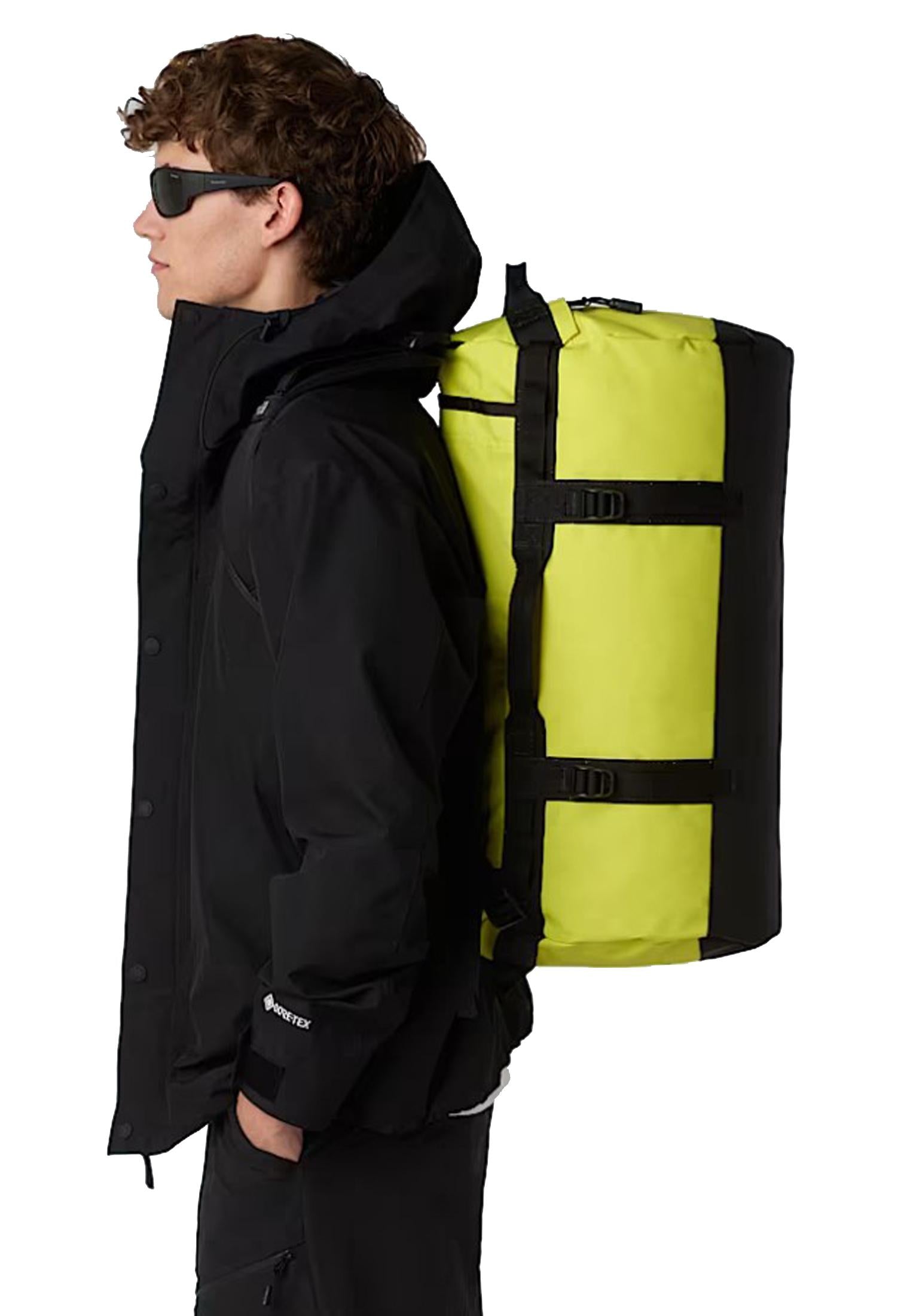 Borsone giallo fluo 50L Duffel Base Camp S The North Face A25 NF0A52STC6T1 NFC6TNFC6T THE NORTH FACE 