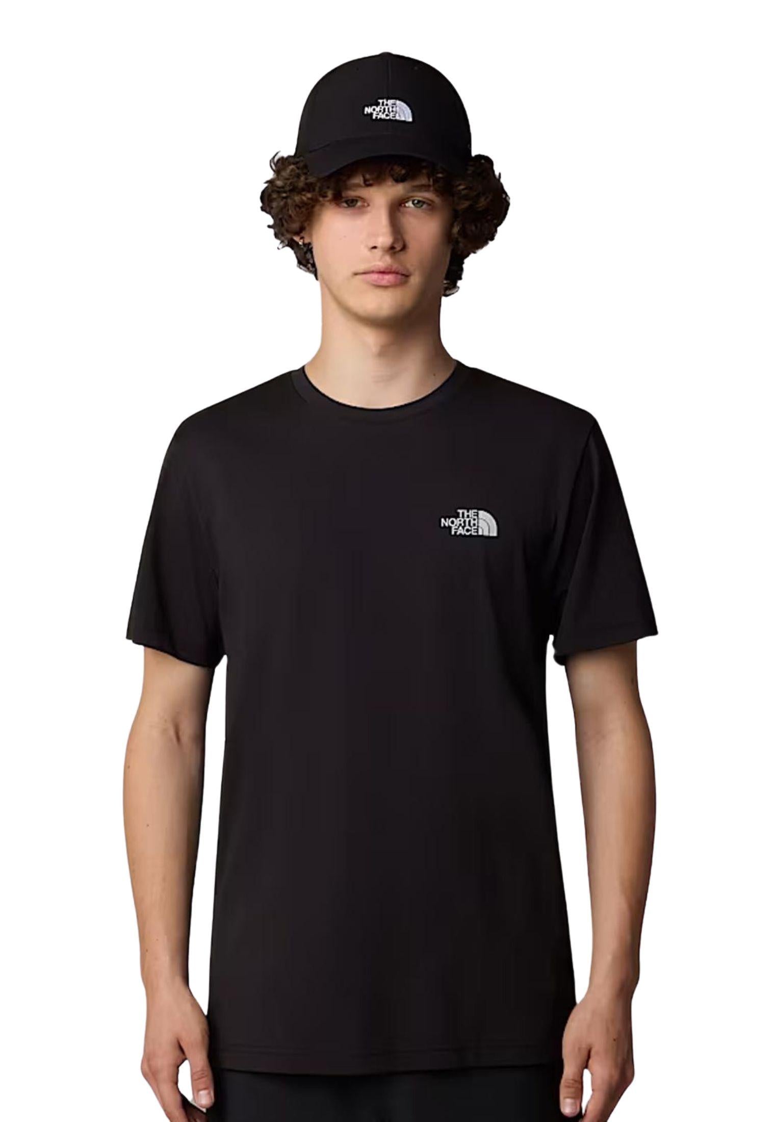 T-shirt Reflective Box nero The North Face P25 NF0A8C4VU1H1 NFU1HNFU1H THE NORTH FACE 