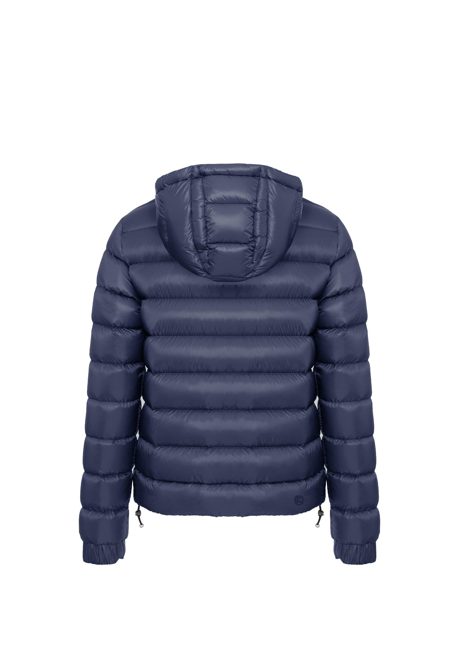 Giubbotto Piumino lucido con cappuccio blu navy Colmar A25 1271 2ZO68 COLMAR ORIGINALS 