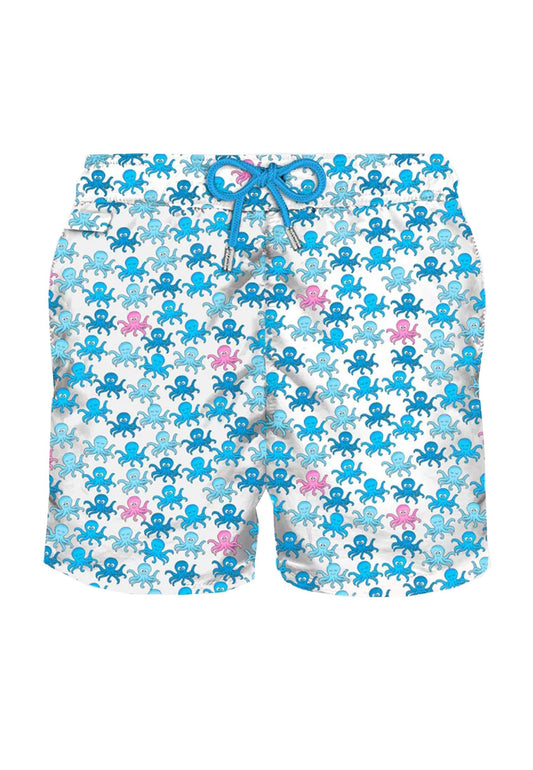 Costume pantaloncino da mare fantasia polpo Lighting Micro MC2 Saint Barth P24