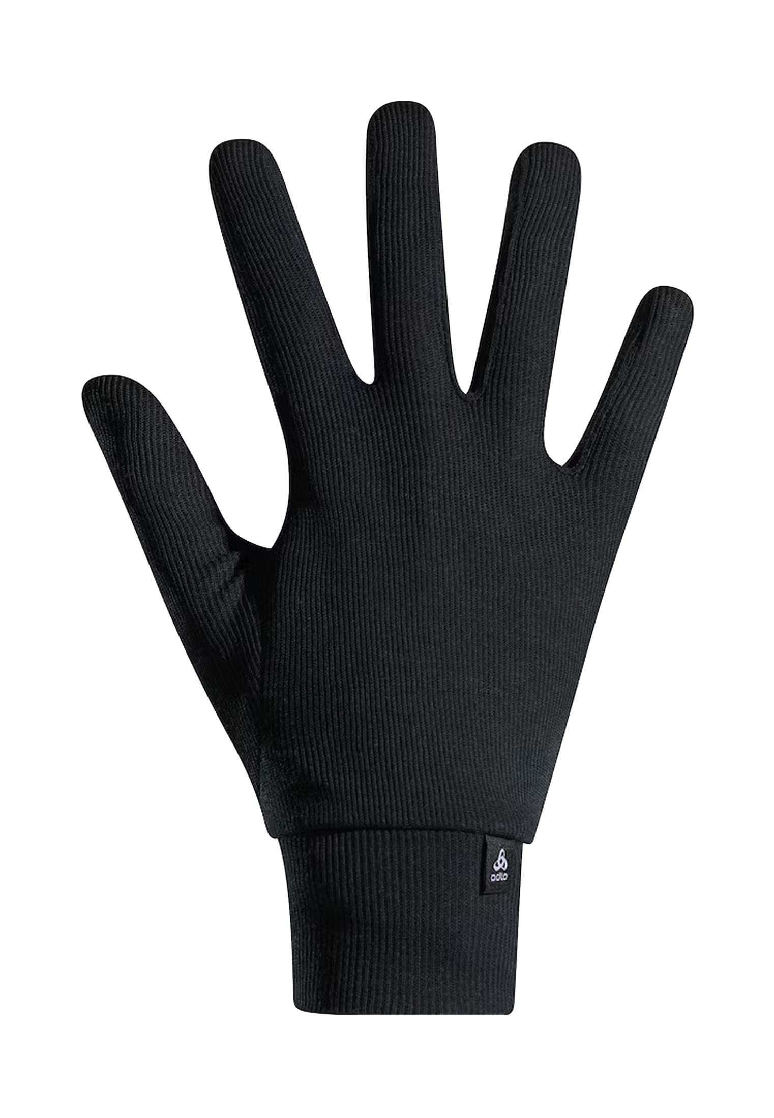 Guanti neri allenamento sci Gloves Active Warm Odlo A25 762740 1500015000 ODLO 