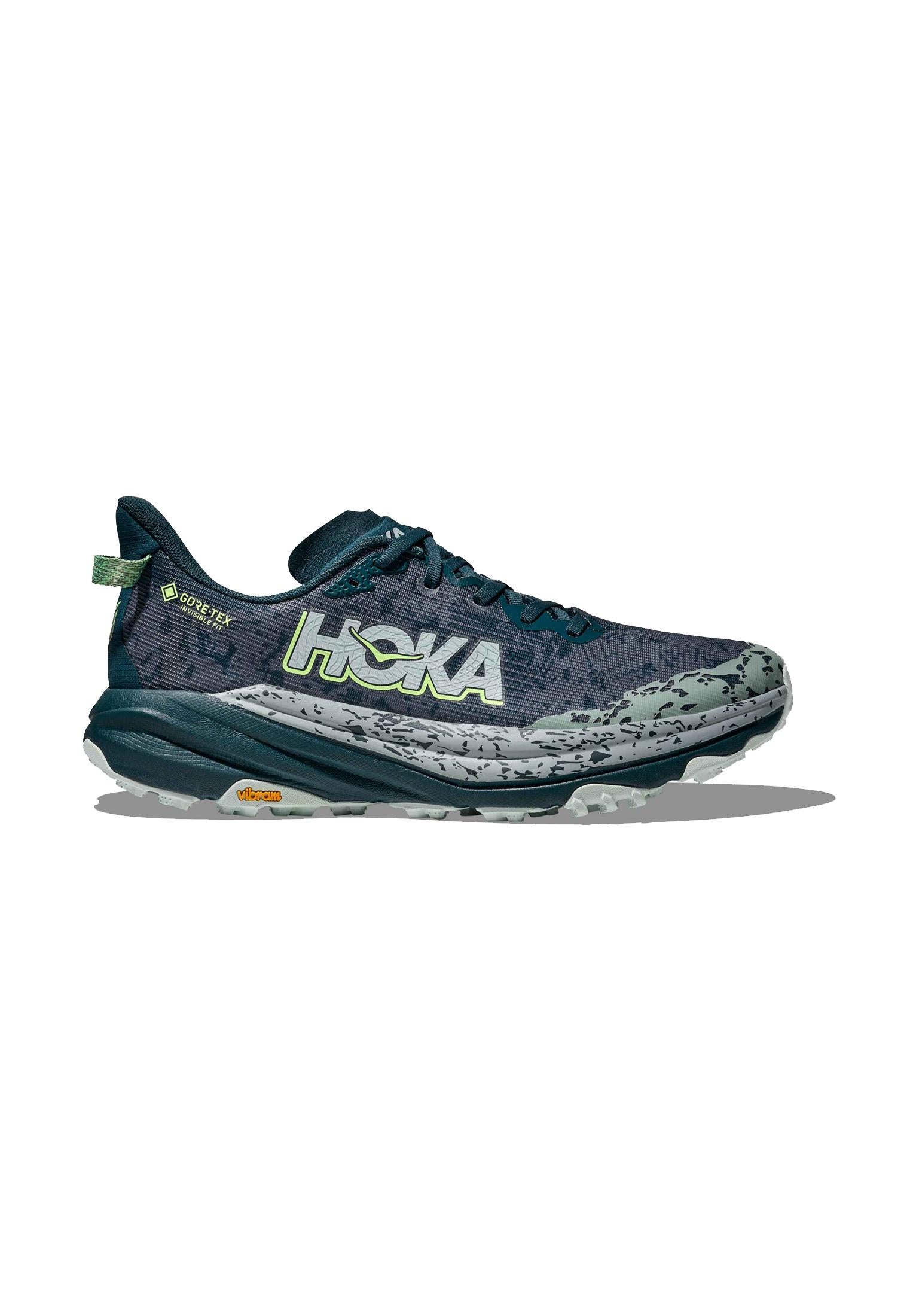 Sneakers blu impermeabile escursionismo trekking M SPEEDGOAT 6 GTX Hoka P25 1155150 BZYBZY HOKA 