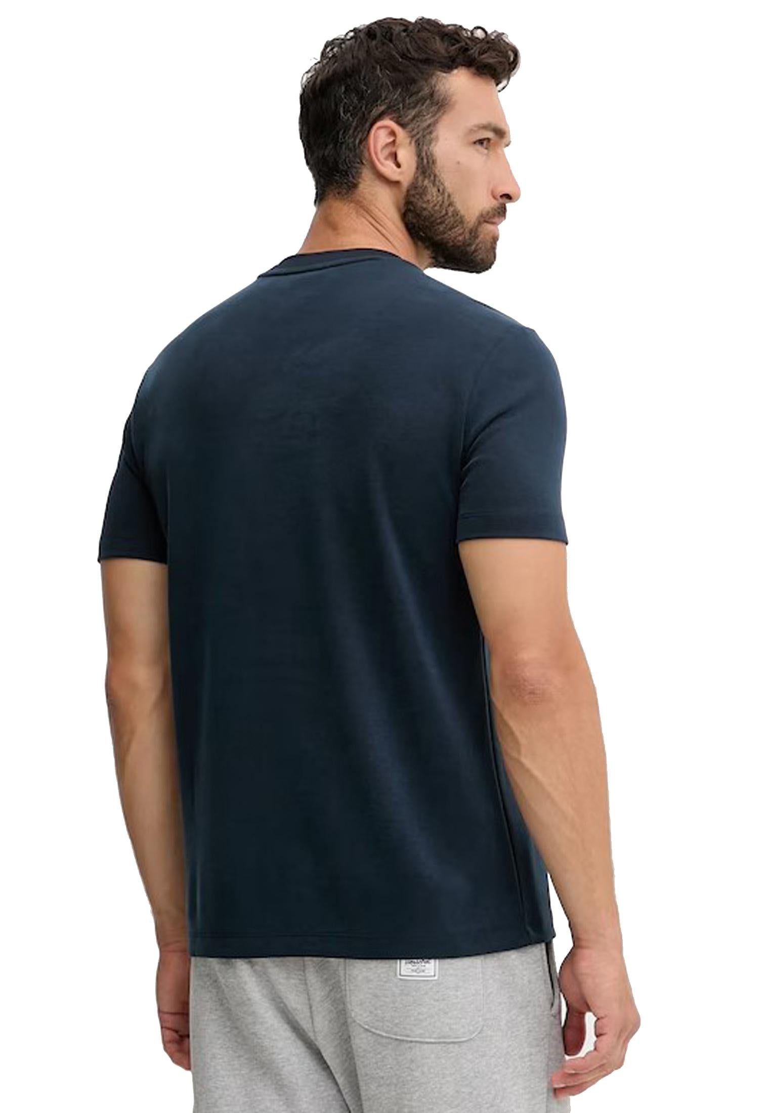 T-shirt girocollo blu navy EA7 Armani A25 7M000756 AF13862 UB102UB102 EA7 