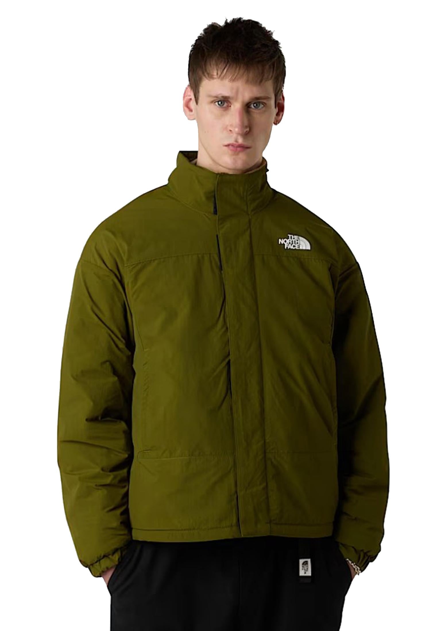 Giacca in pile reversibile verde Yumiori The North Face A25 NF0A89GT39M1 NF39MNF39M THE NORTH FACE 
