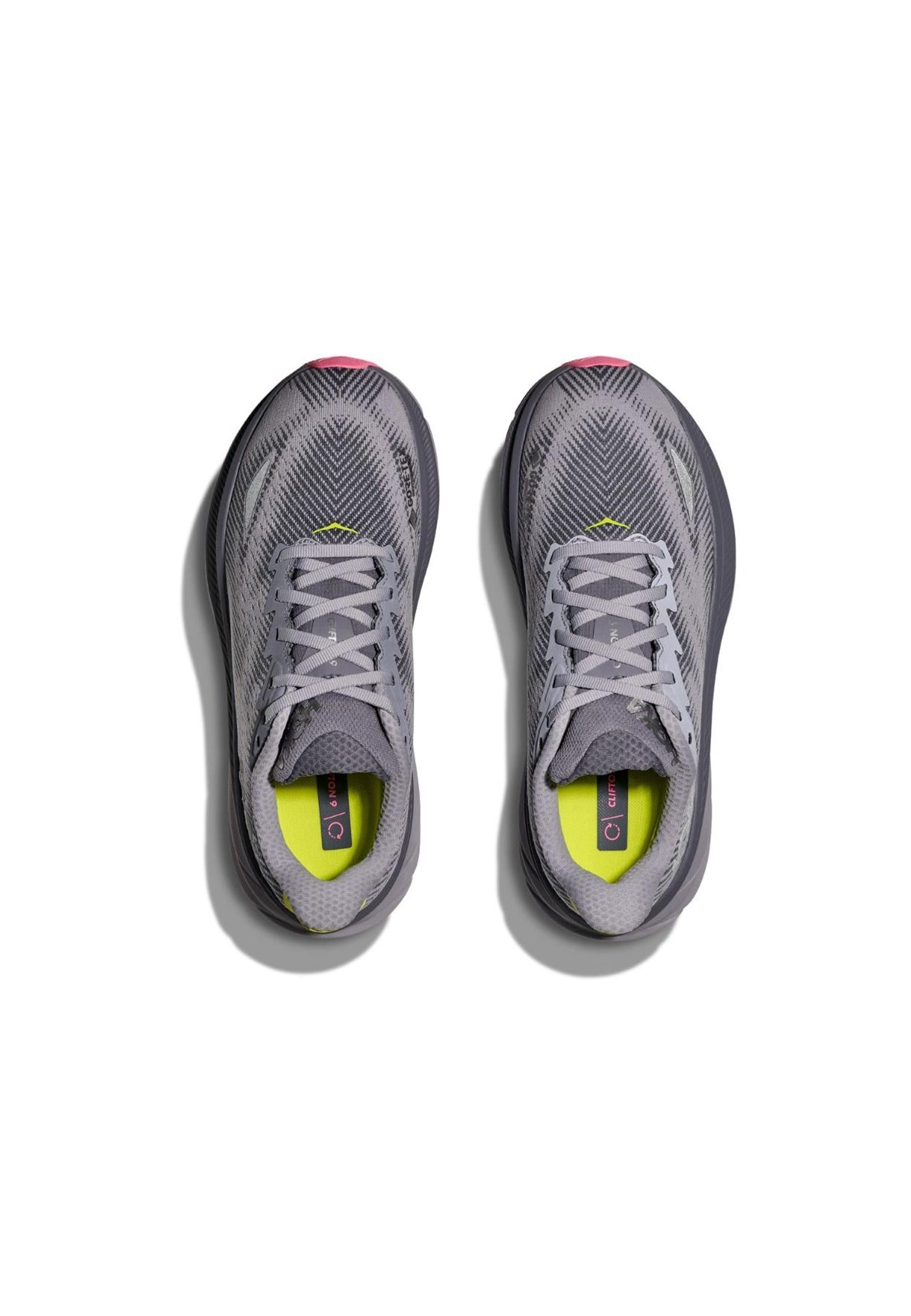 Scarpe sportive da running grigie W Clifton 9 GTX Hoka A25 1141490F  W CLIFTON 9 GTX GYSKGYSK HOKA 