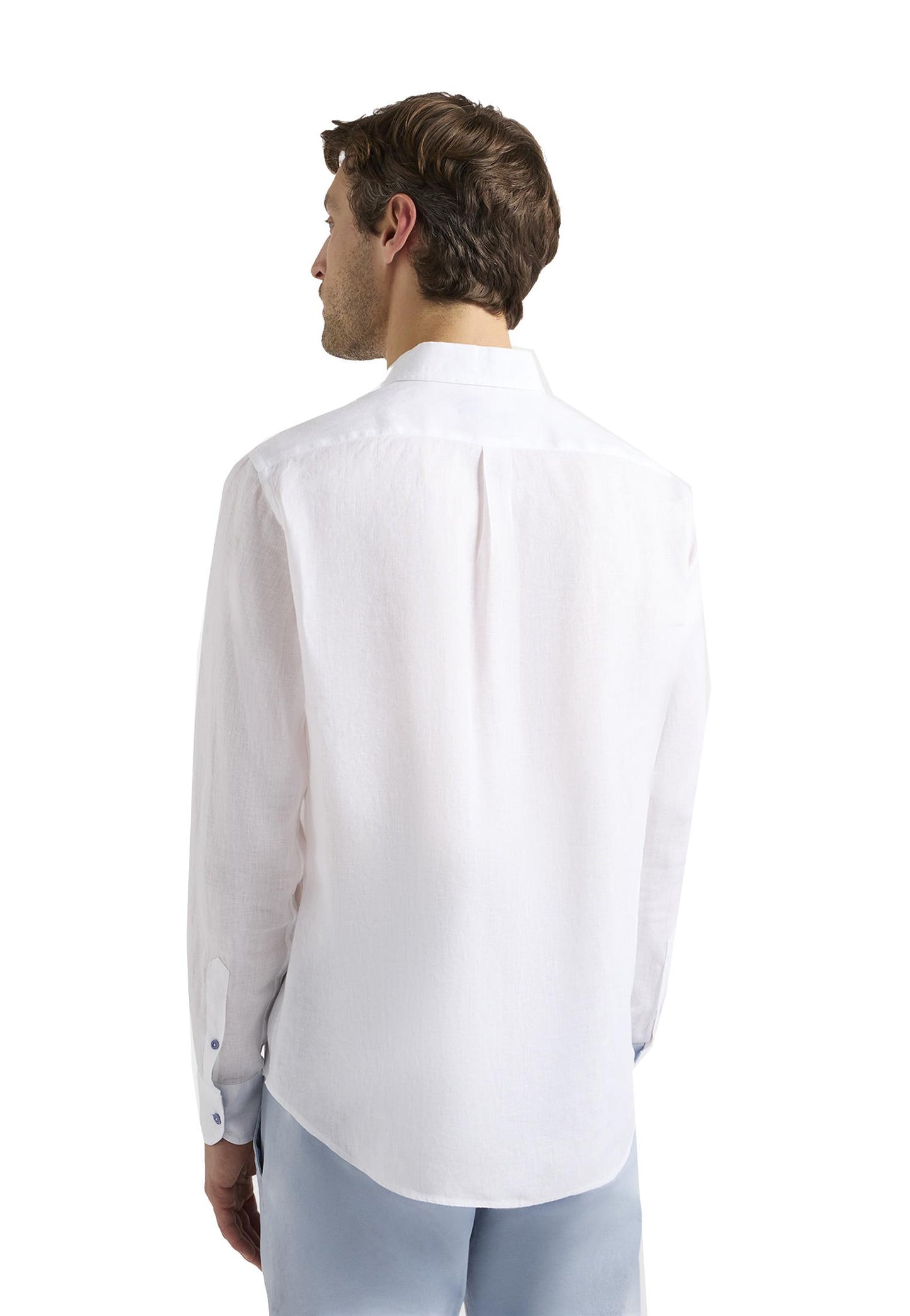 Camicia bianca lino fasce Harmont&Blaine P26 CRQ622010883M 100100 HARMONT&BLAINE 