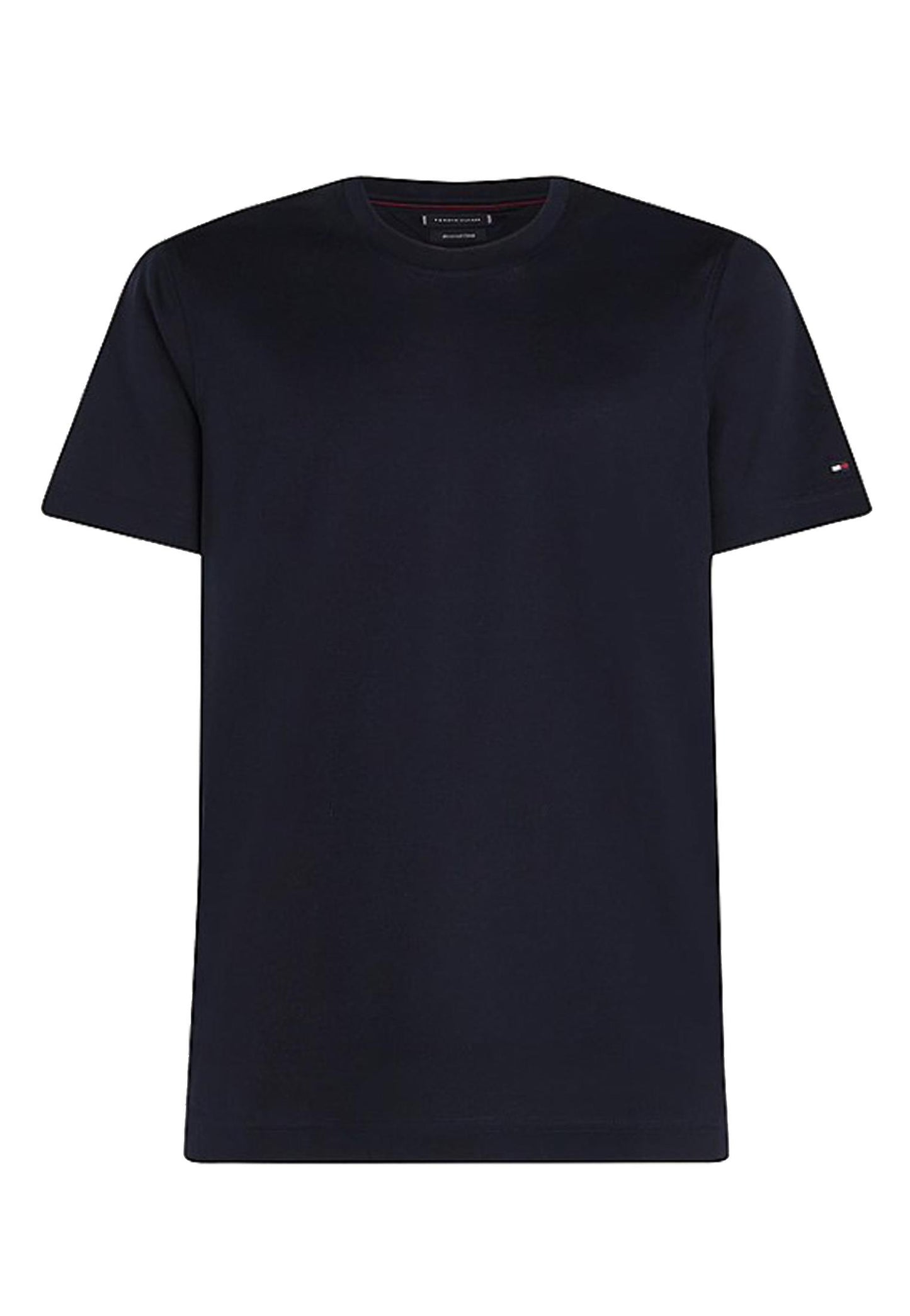 T-shirt girocollo blu cotone classica Tommy Hilfiger P25
