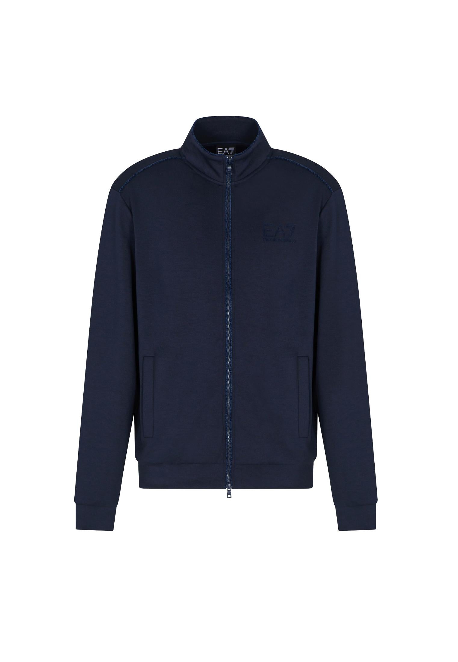 Felpa full zip blu navy Lux Identity EA7 Armani A25 7M000759 AF13865 UB102UB102 EA7 