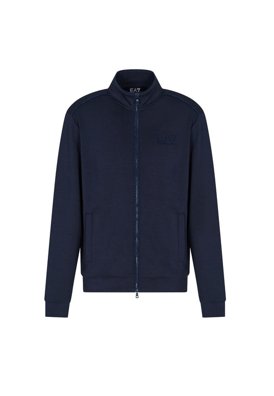 Felpa full zip blu navy Lux Identity EA7 Armani A25 7M000759 AF13865 UB102UB102 EA7 