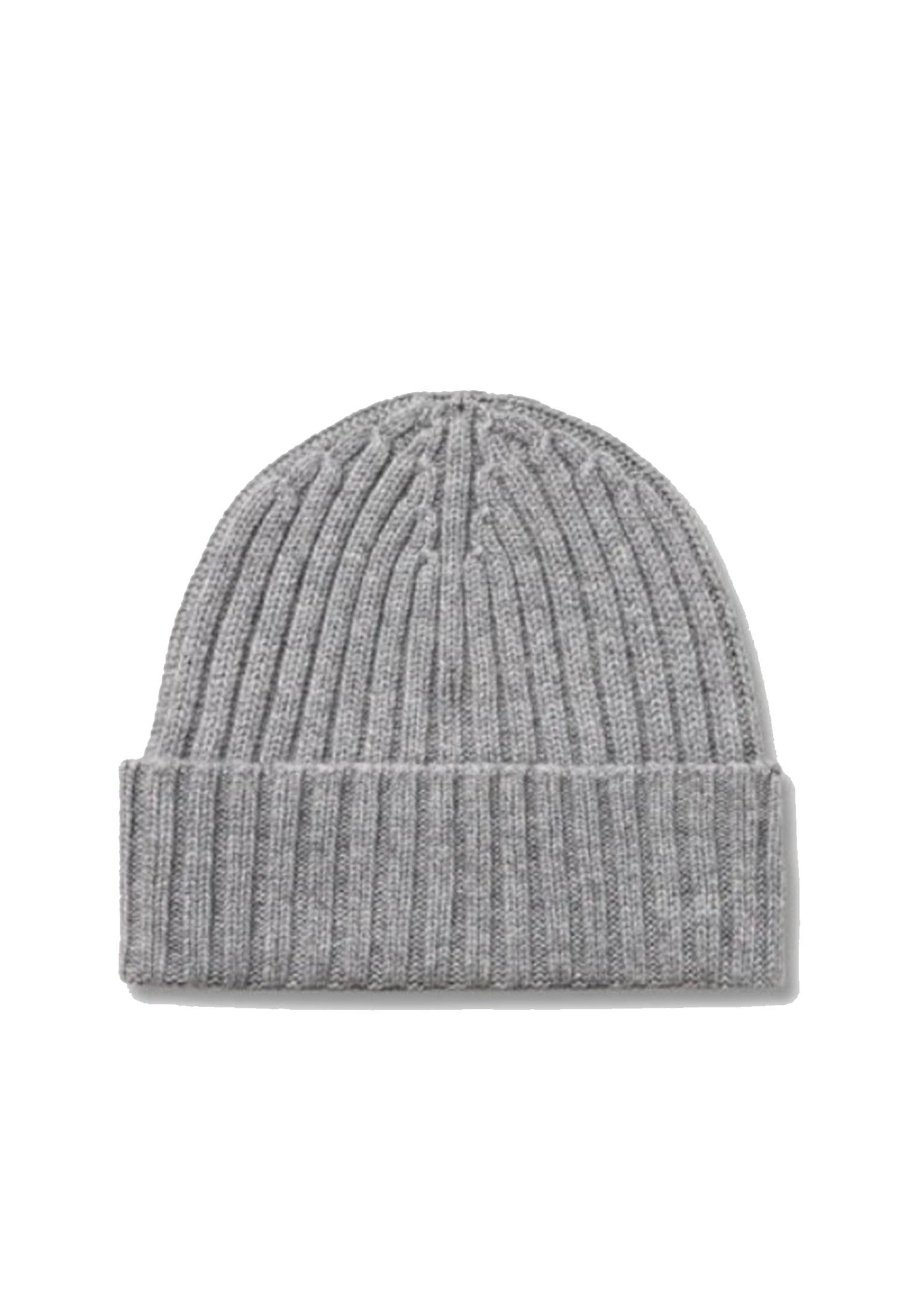 Berretto grigio invernale a coste cashmere MC2 Saint Barth A25 WENG025 00036I00036I MC2 