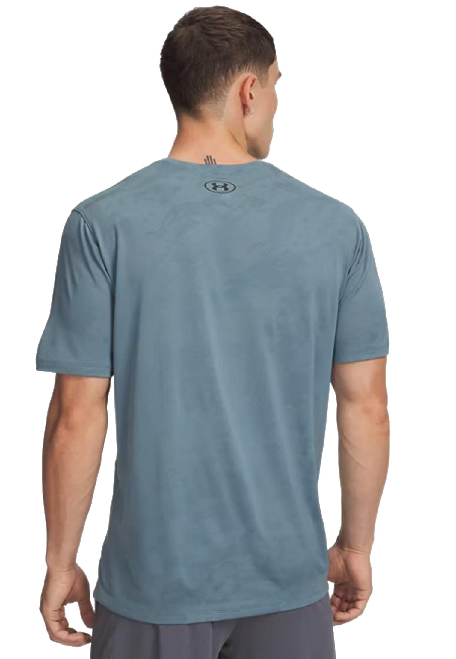 T-shirt girocollo sportiva allenamento blu Tech Vent Under Armour A25 77-1390047 05870587 UNDER ARMOUR 