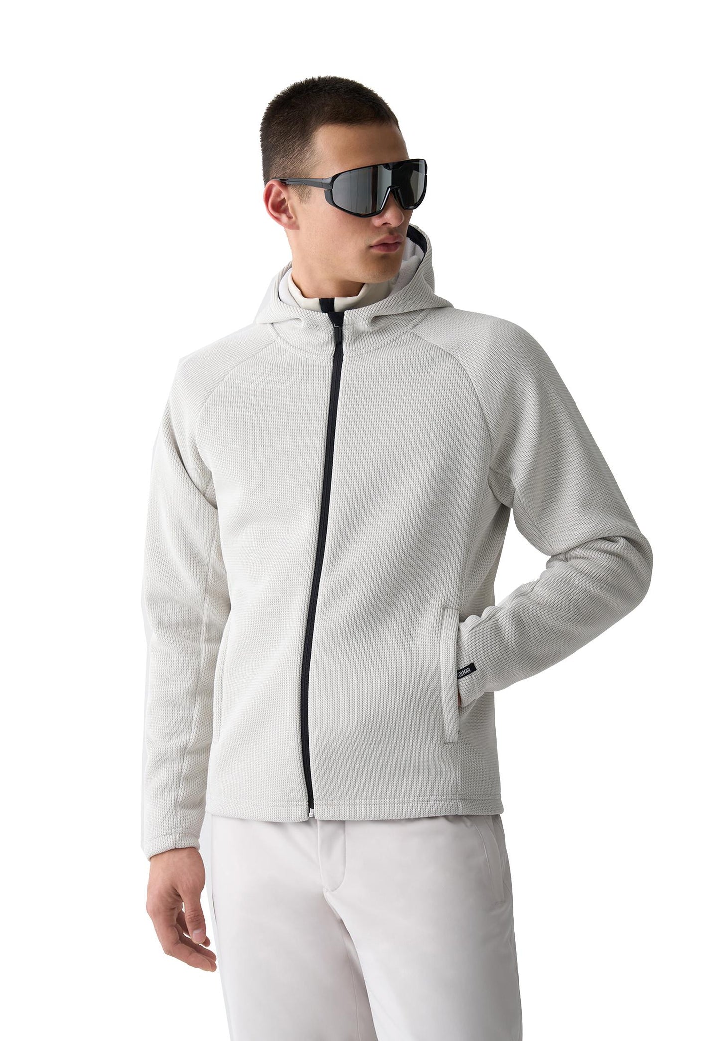 Felpa con cappuccio pile tricot beige sci termico Colmar A25 8349 4RW126 COLMAR 