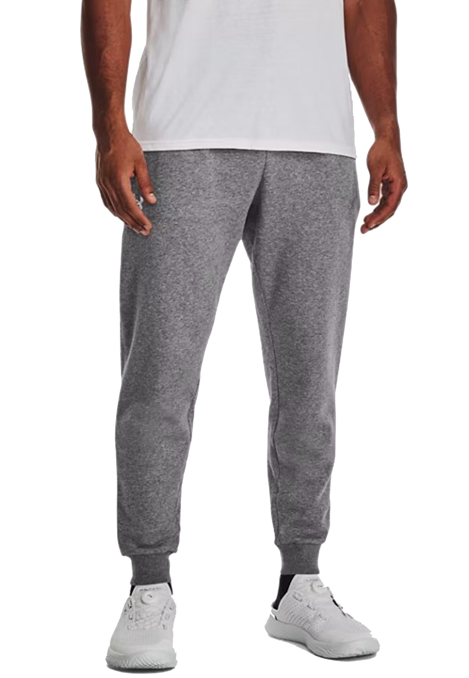 Pantalone tuta jogger grigio Rival Fleece Under Armour A25 77-1379774 00250025 UNDER ARMOUR 