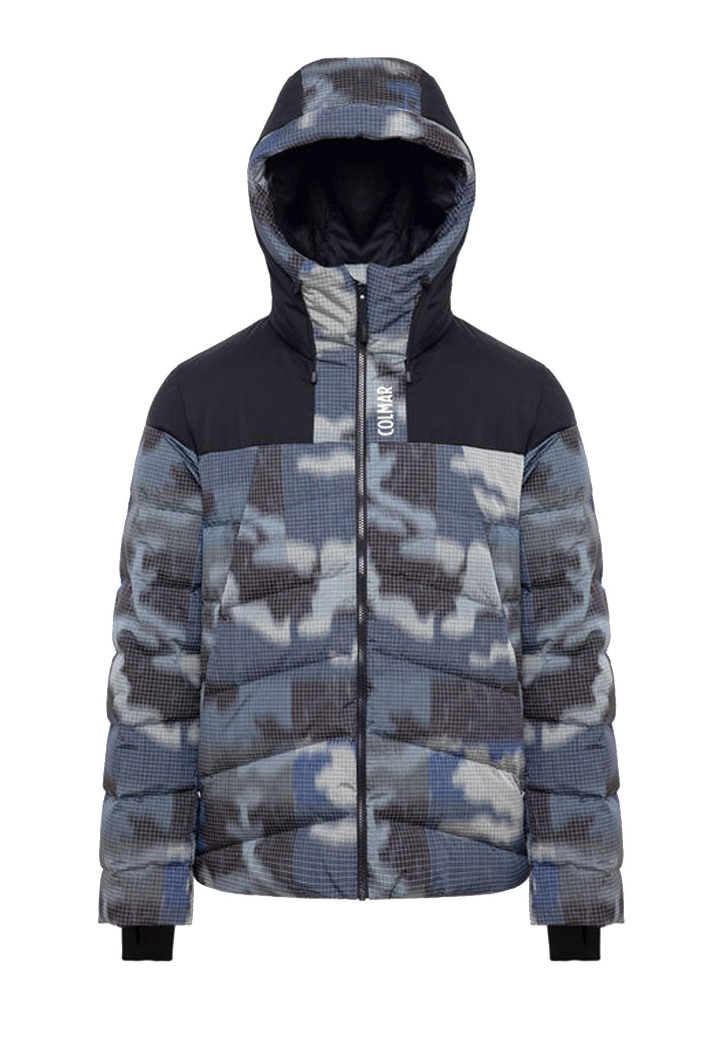 Giubbotto Piumino da sci neve Camou mimetico blu Colmar A25 1002 3ZR68 COLMAR 