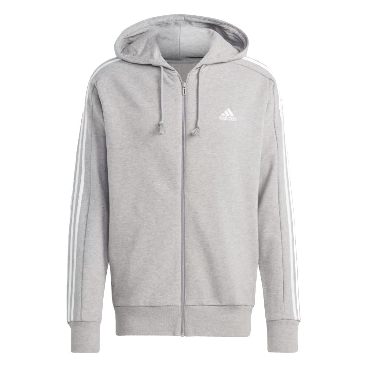Felpa con cappuccio uomo grigio Adidas A24 IC9833 / ADIDAS 