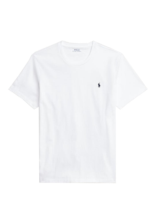 T-shirt intima da notte cotone bianca girocollo Polo Ralph Lauren P25