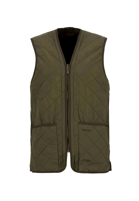 Gilet smanicato trapuntato verde Barbour A25 252MMLI0002 OL91OL91 BARBOUR 
