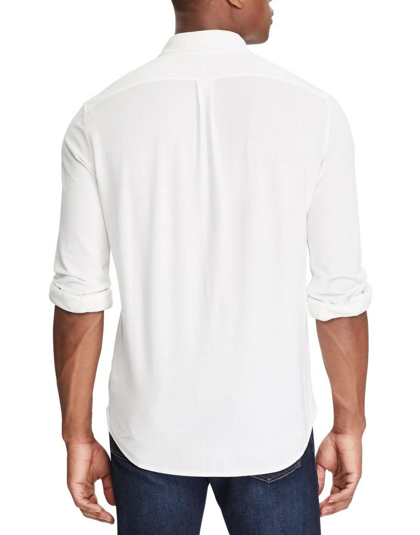 Camicia Bianca in Piquet Polo Ralph Lauren P25