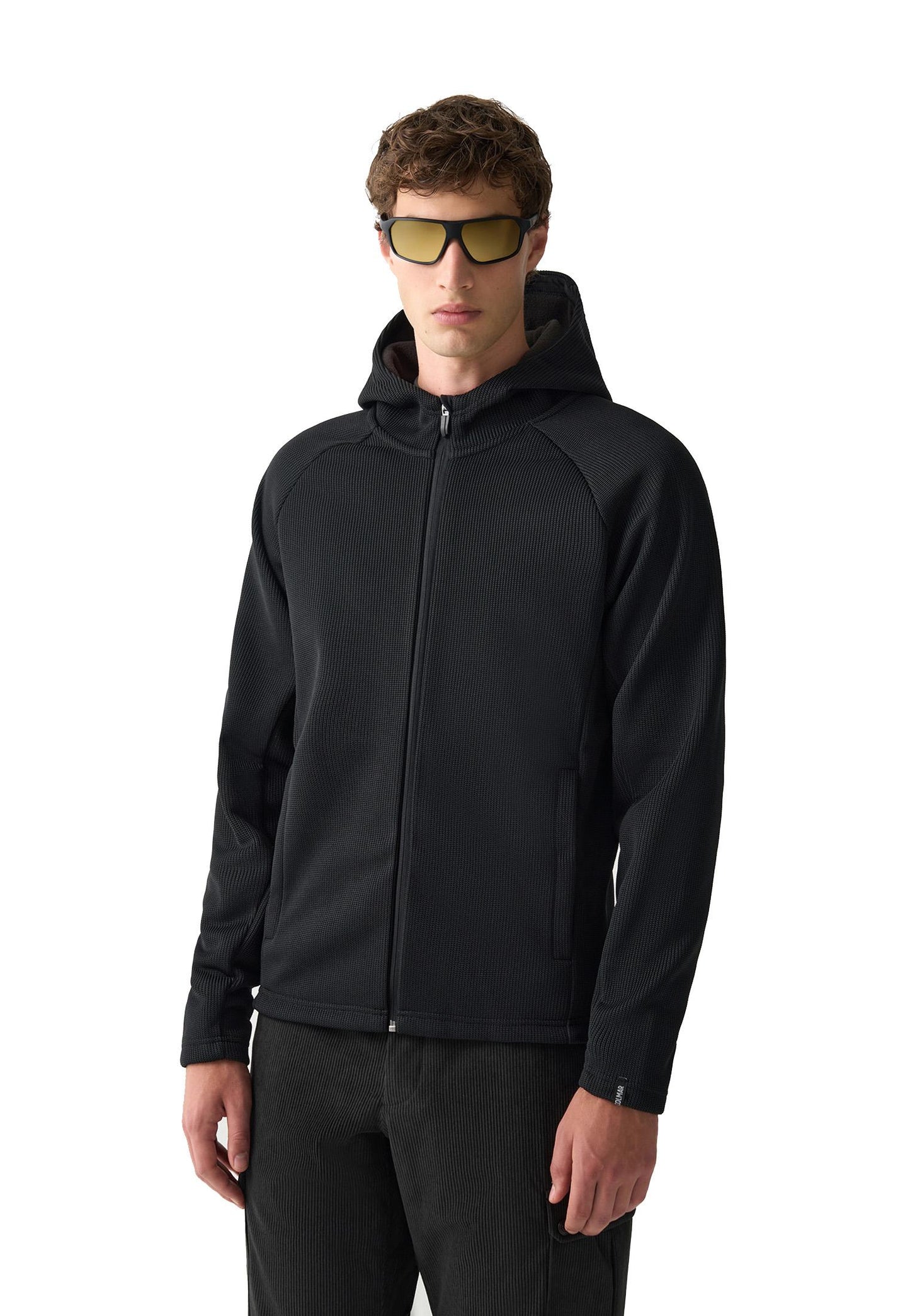 Felpa con cappuccio pile tricot nero sci termico Colmar A25 8349 4RW99 COLMAR 