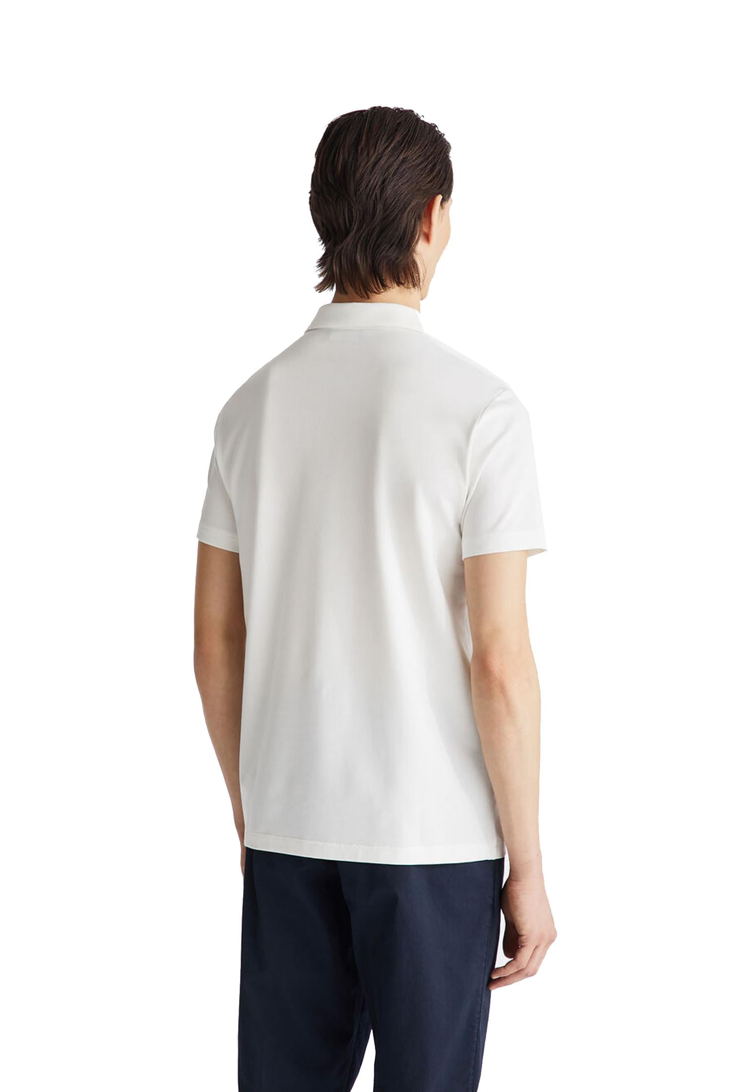 Polo maniche corte bianca misto cotone New Helgo Peuterey P26 PEU5847 99012182 730730 PEUTEREY 