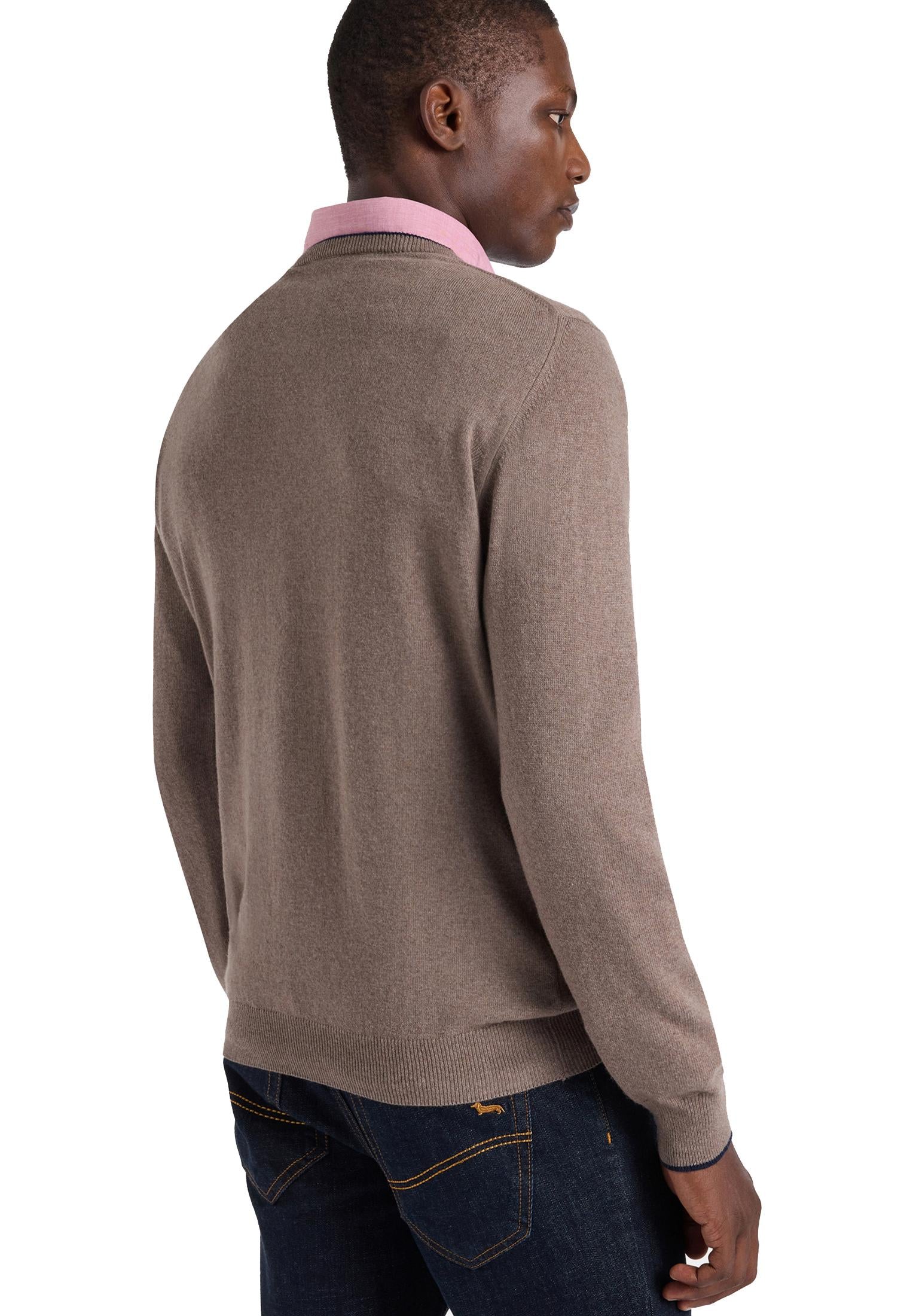 Maglione pullover misto lana marrone Harmont & Blaine A25 HRP007030187 704704 HARMONT&BLAINE 