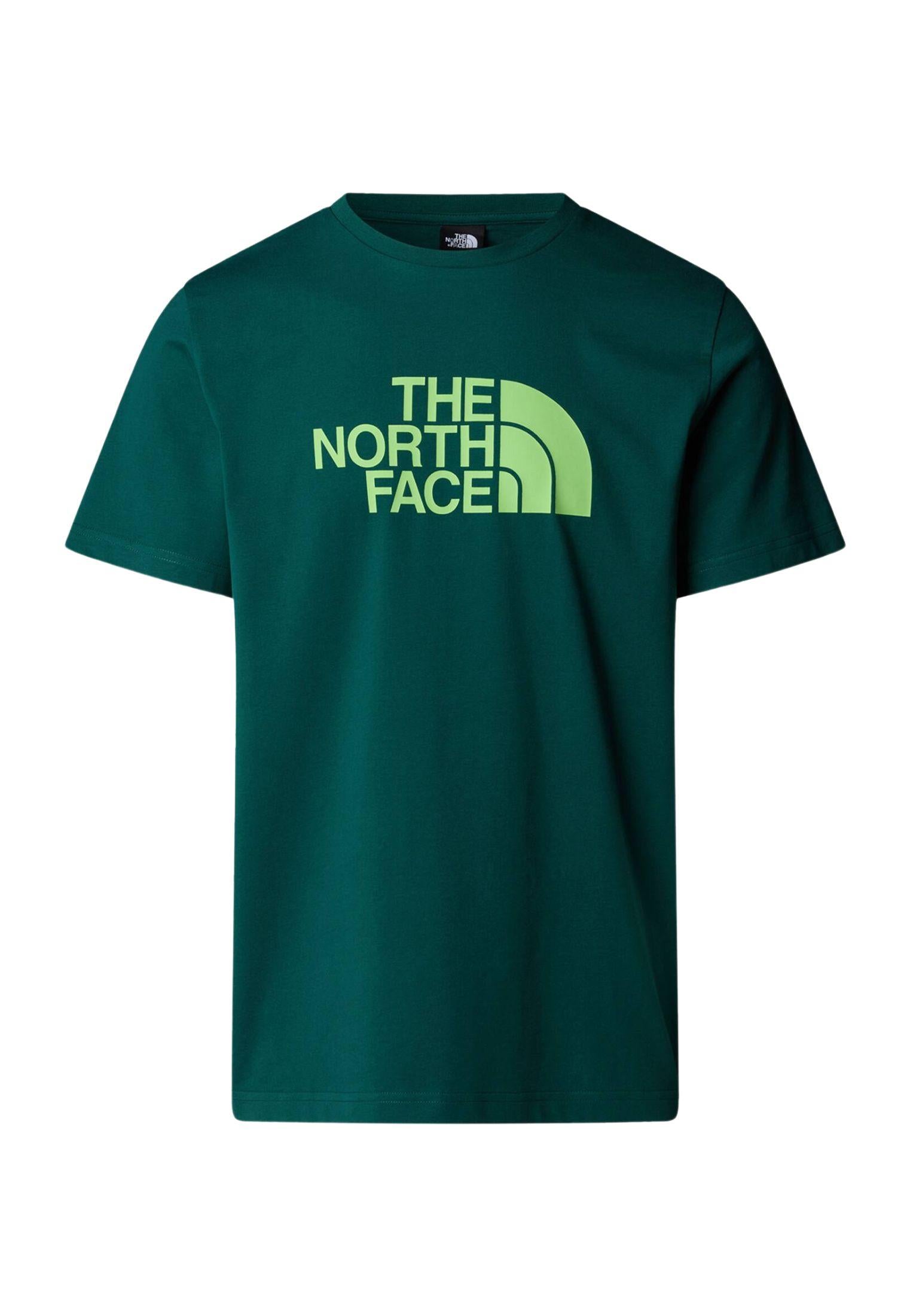 T-shirt Easy Tee verde The North Face P25 NF0A8A6CA6O1 NFA6ONFA6O THE NORTH FACE 