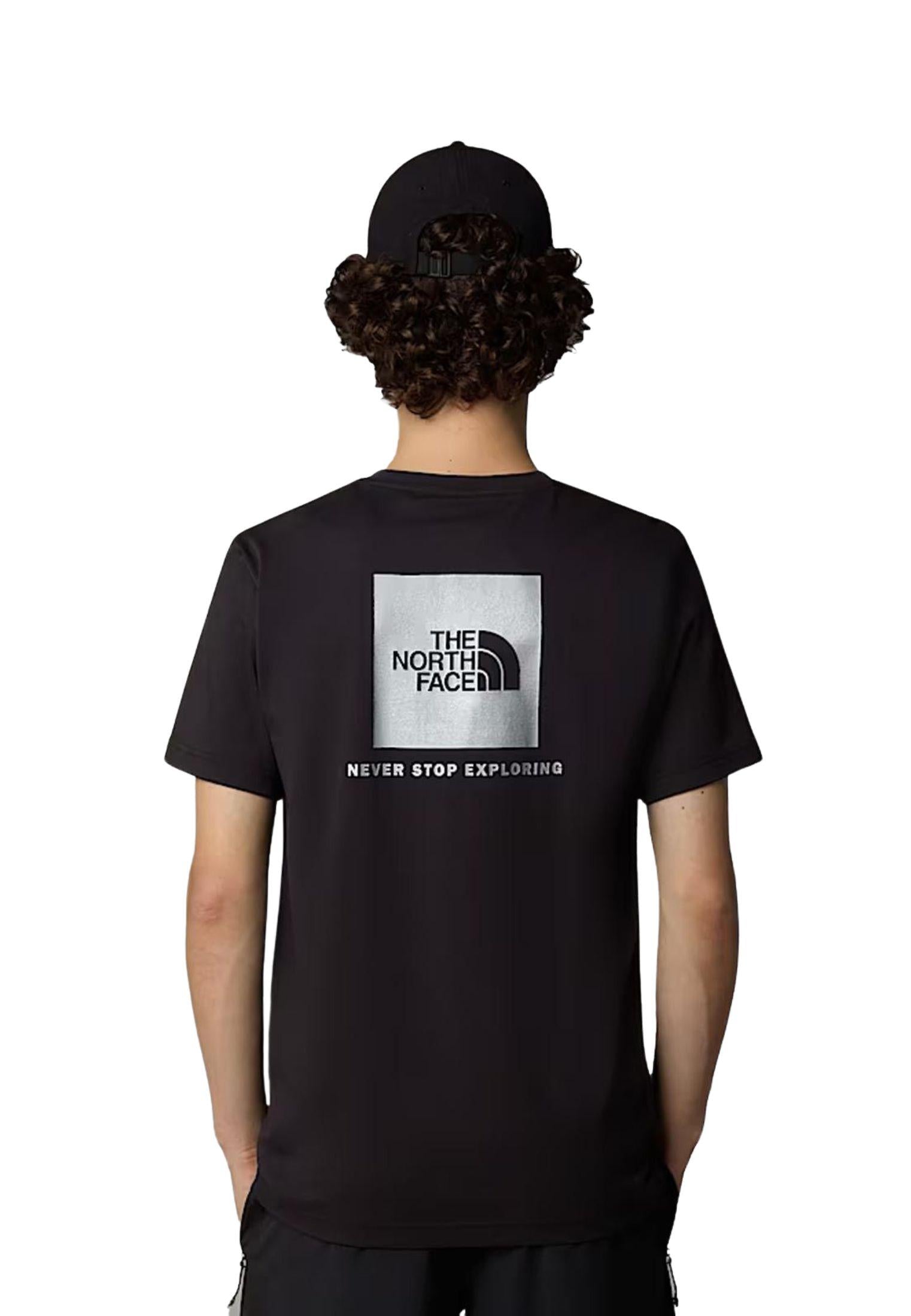 T-shirt Reflective Box nero The North Face P25 NF0A8C4VU1H1 NFU1HNFU1H THE NORTH FACE 