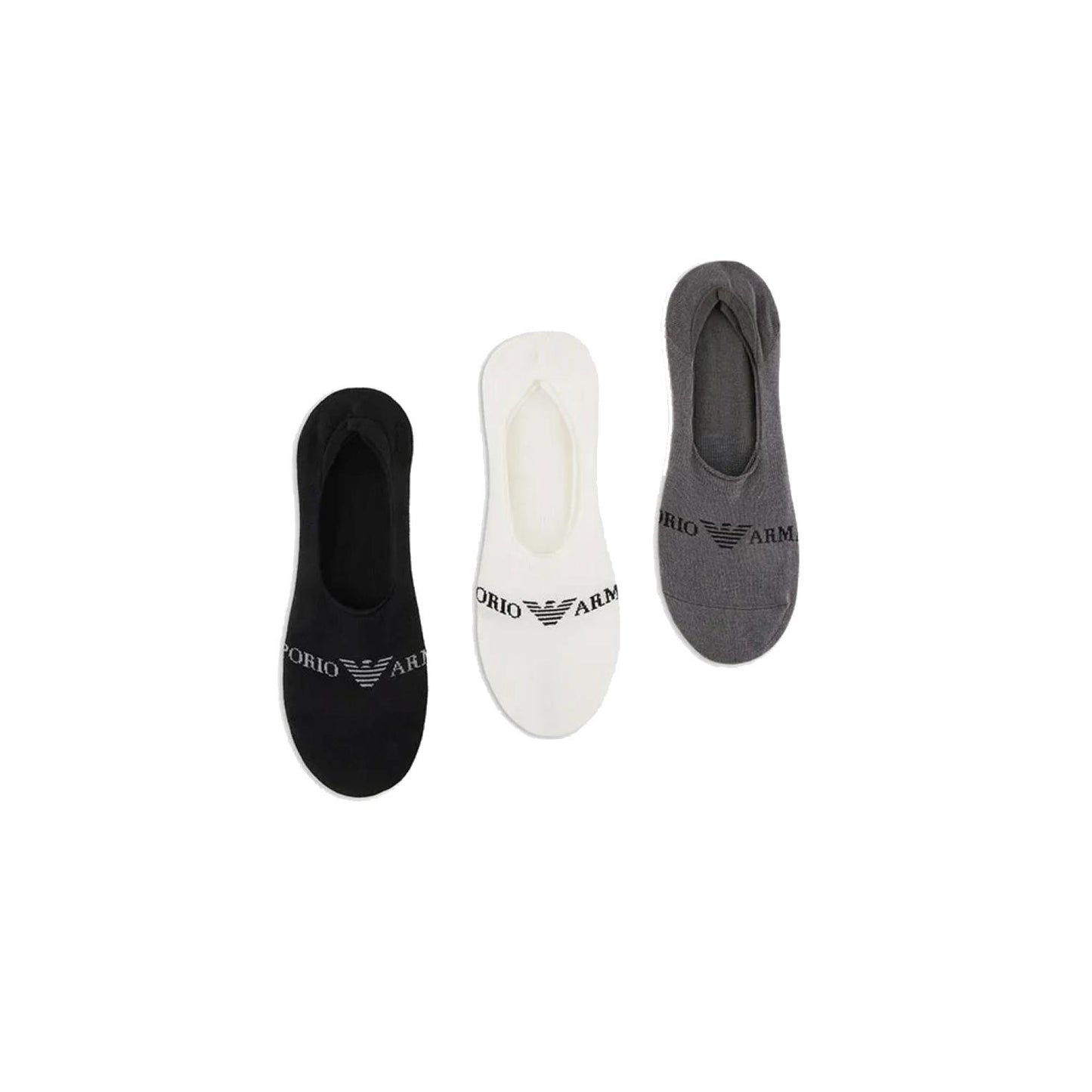 Calze tre paia nero/bianco/grigio Emporio Armani A24