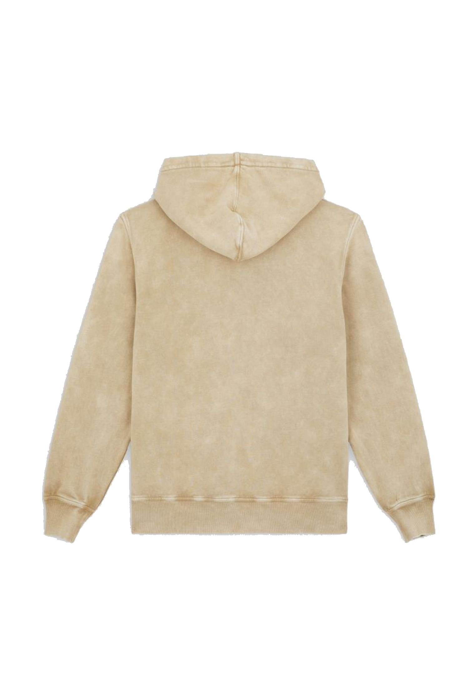 Felpa con cappuccio beige lavaggio slavato Newington Dickies P24 DK0A4YYOJ491 OJ491 DICKIES 