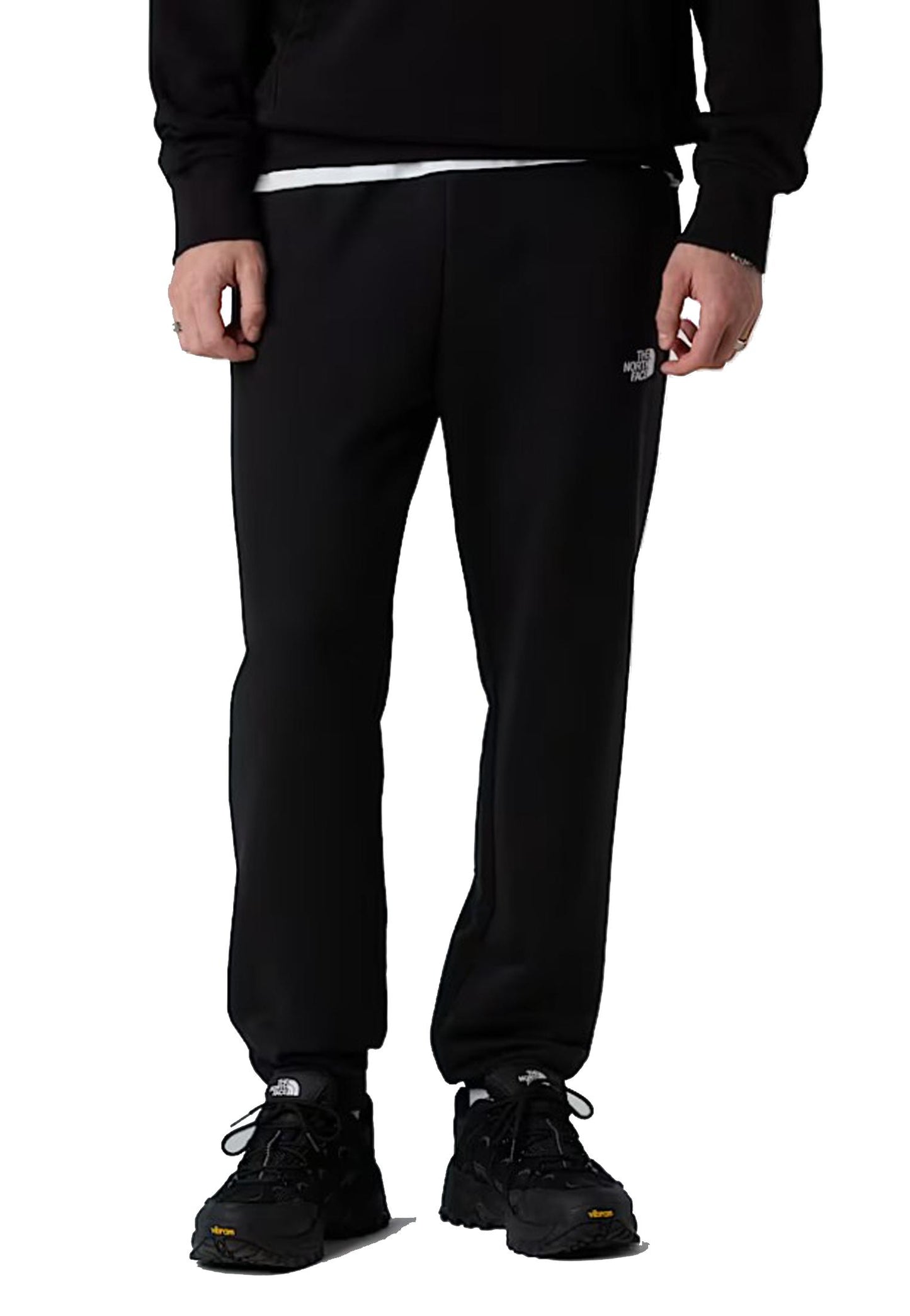 Pantalone nero joggers tuta simple dome regular fit The North Face A25 NF0A8C1WDYX BLACKBLACK THE NORTH FACE 