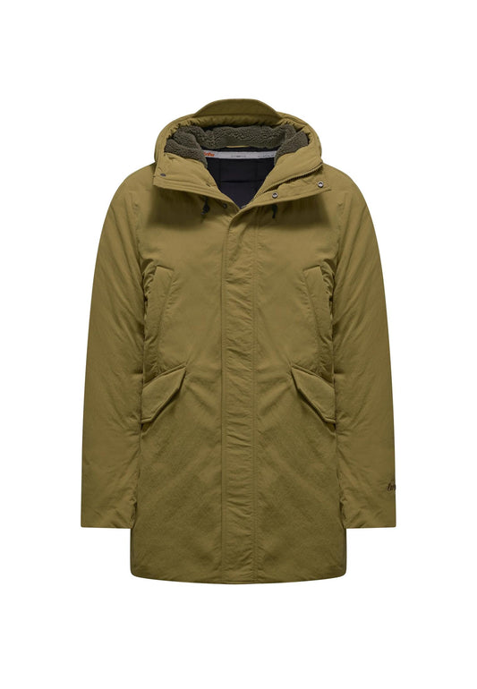 Giubbotto Parka lungo verde oliva imbottito Invicta A25 CM290-WNN5 341341 INVICTA 