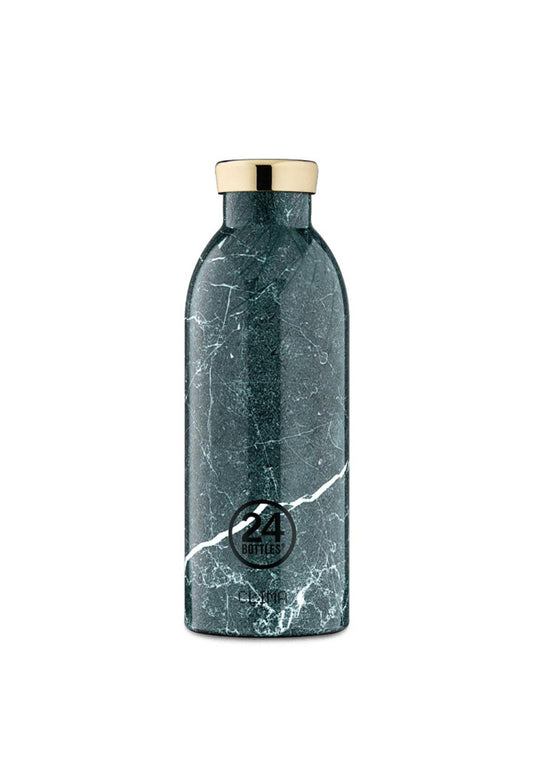 Borraccia Clima Bottle marmorizzata verde 500ml 24Bottles 585-Green Marble 500 ml 24BOTTLES 