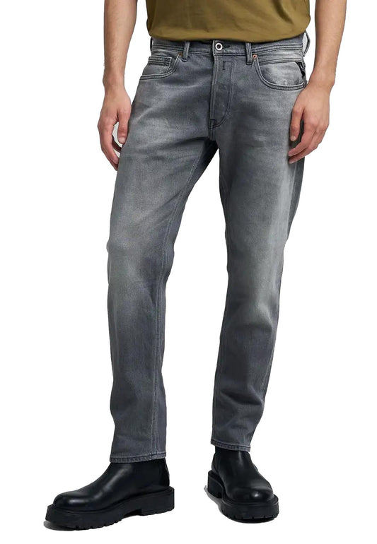 Pantaloni jeans grigi regular fit Willbi Replay A25 M1008R.000.739 962 096096 REPLAY 