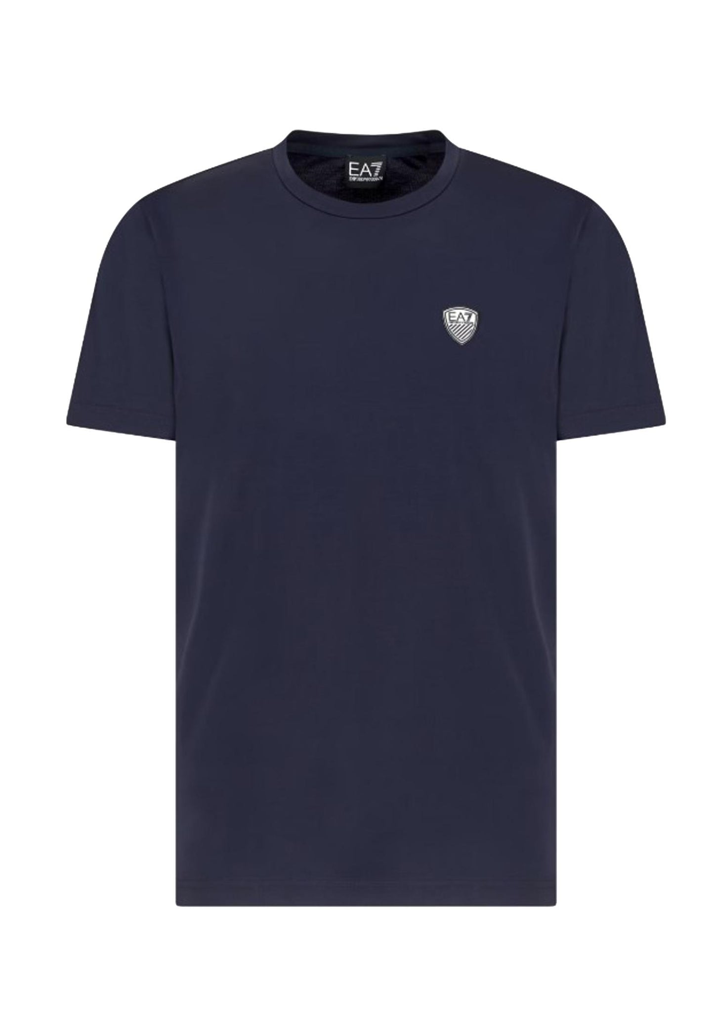 T-shirt girocollo blu misto viscosa slim fit EA7 Armani P26 8NPT16 PJRGZ 15621562 EA7 