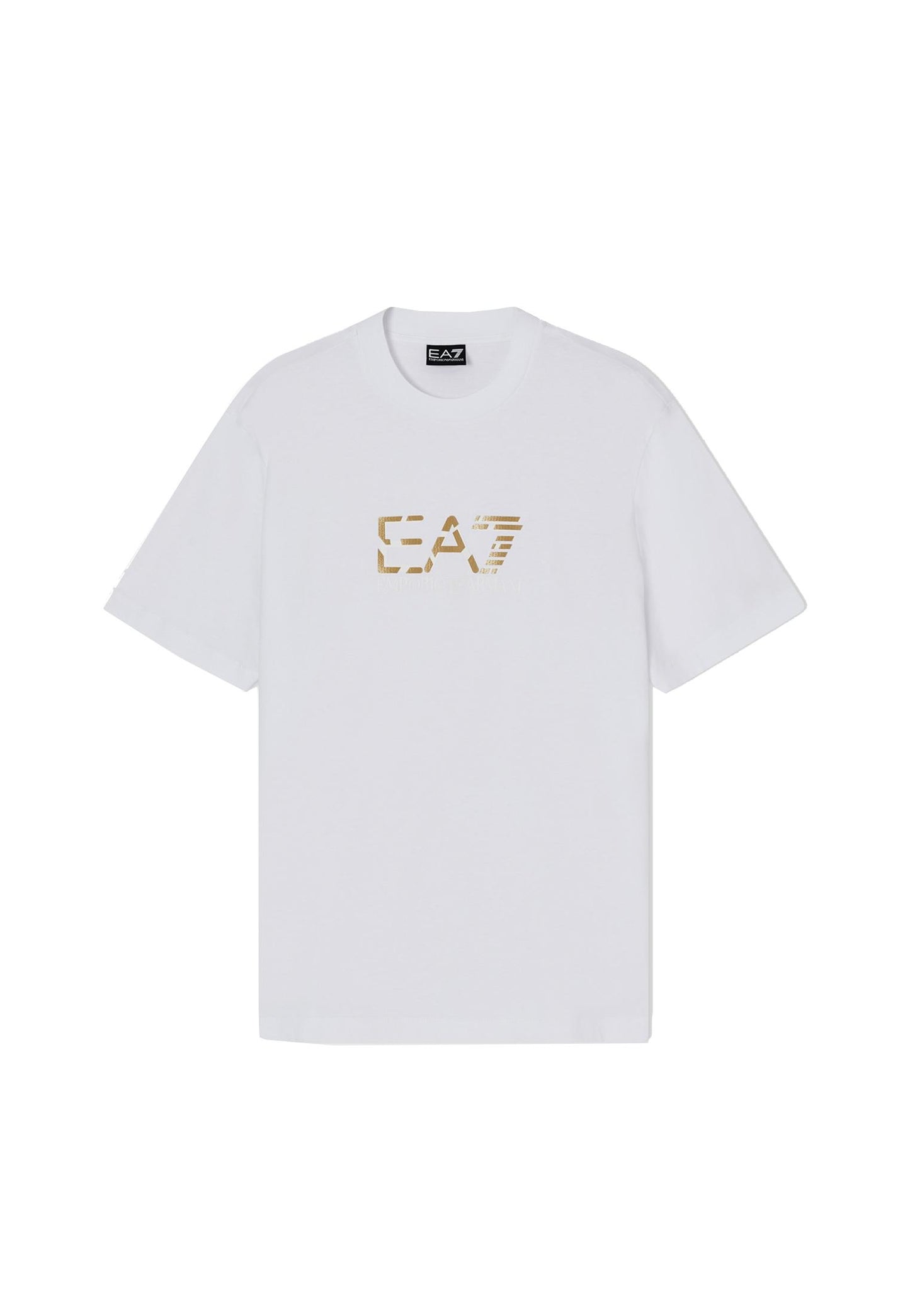 T-shirt girocollo bianca classica cotone EA7 Armani P26 7M001562 AF17789 U0002U0002 EA7 