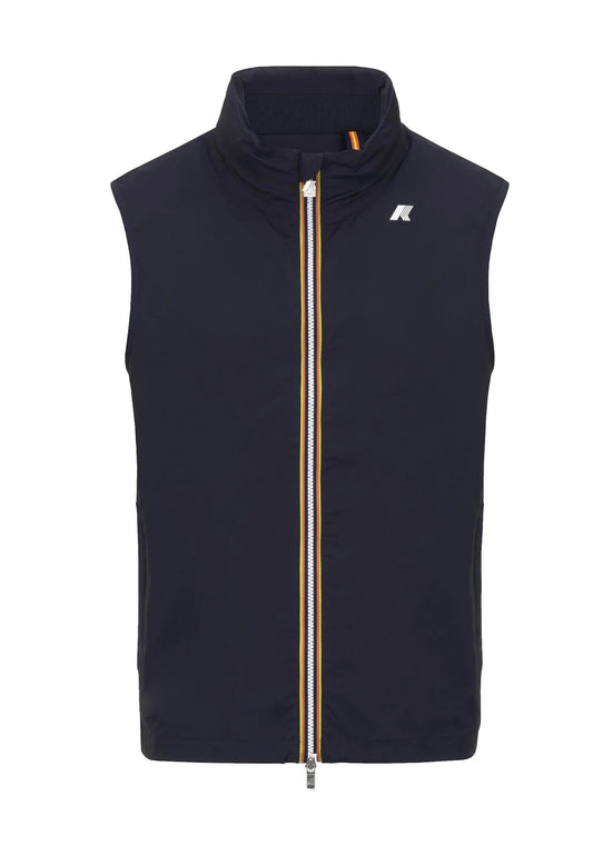 Gilet Smanicato blu mezza stagione Valen Stretch K-Way P26 K3123TW K89K89 K-WAY 