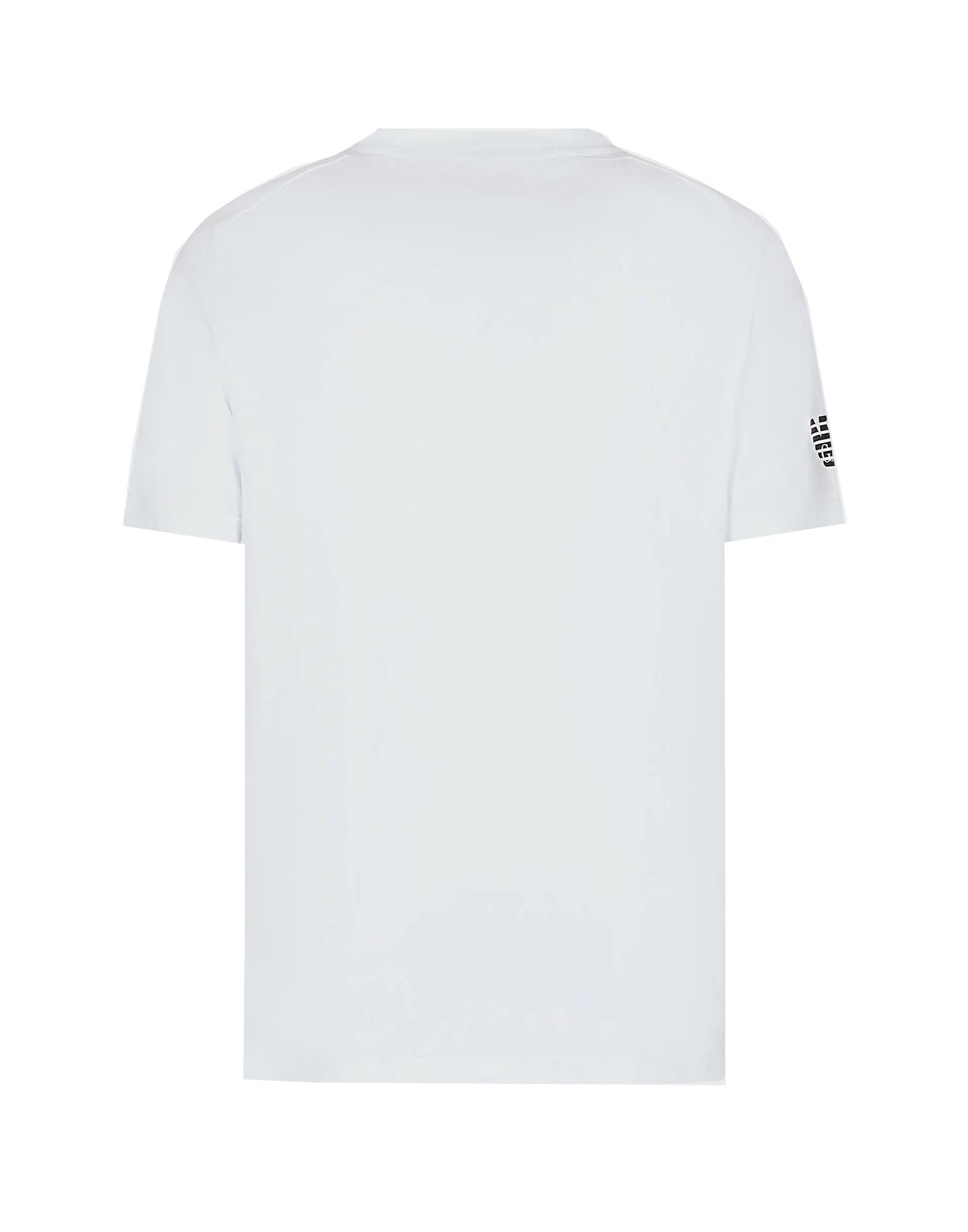 T-shirt girocollo bianca tecnico sportivo Ventus7 EA7 Armani A25 8NPT22 PJEMZ 11001100 EA7 TENNIS 