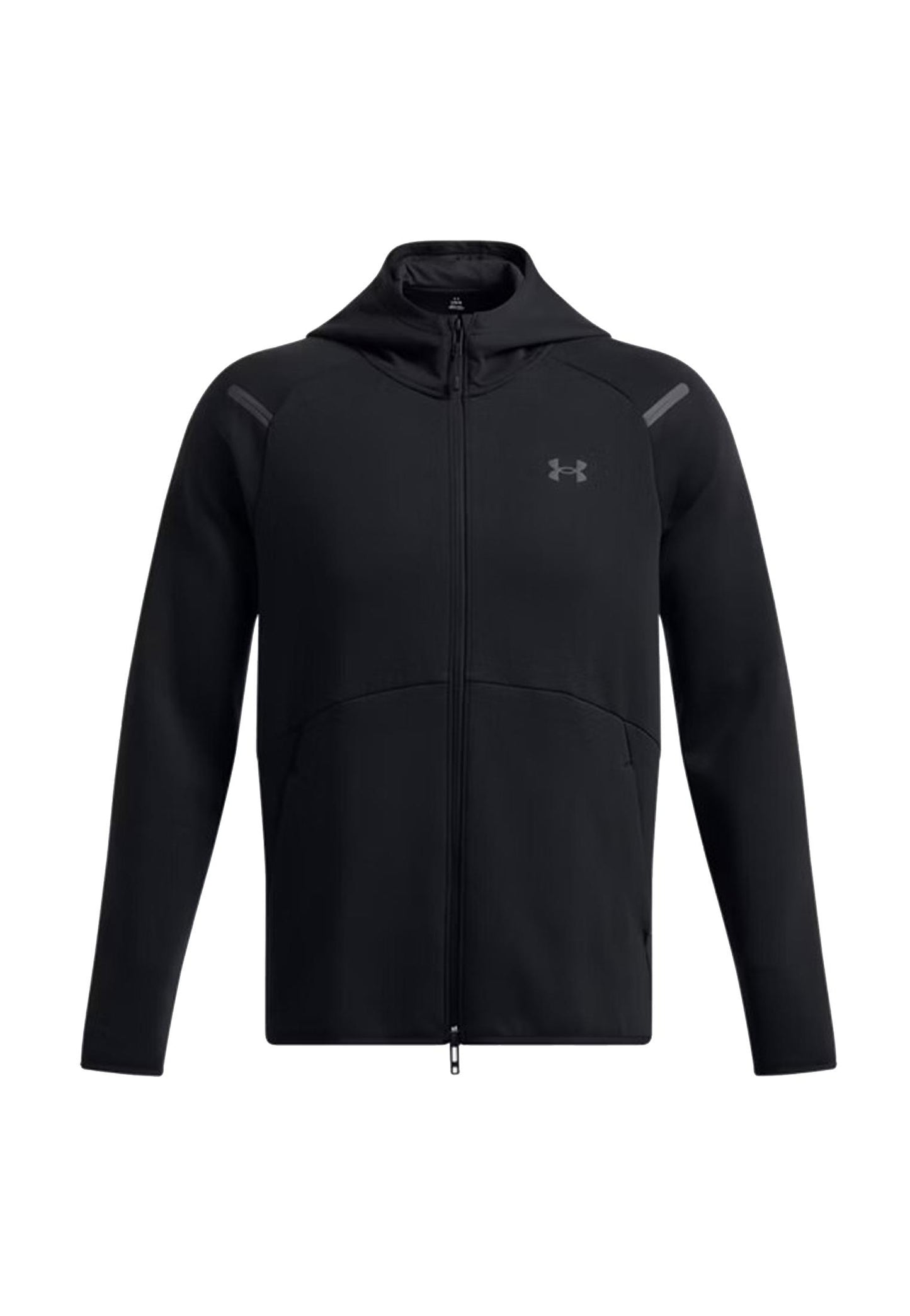 Felpa con cappuccio sportiva nera pile traspirante Unstoppable Under Armour A25 77-1389352 00010001 UNDER ARMOUR 