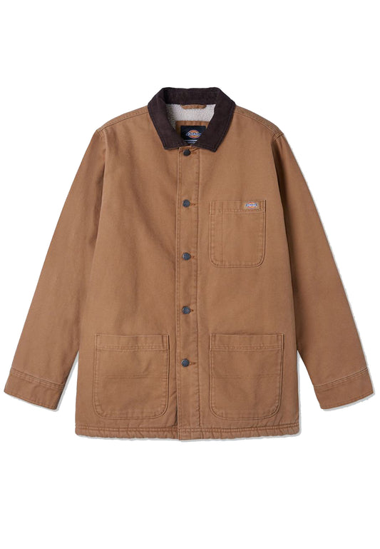 Giacca Duck Canvas Chore marrone Dickies A23