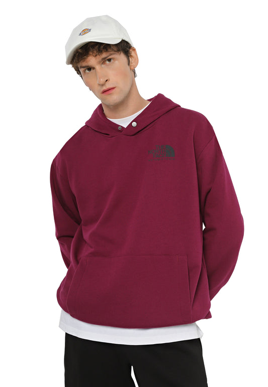 Burgundy hoodie Coordinates The North Face A23
